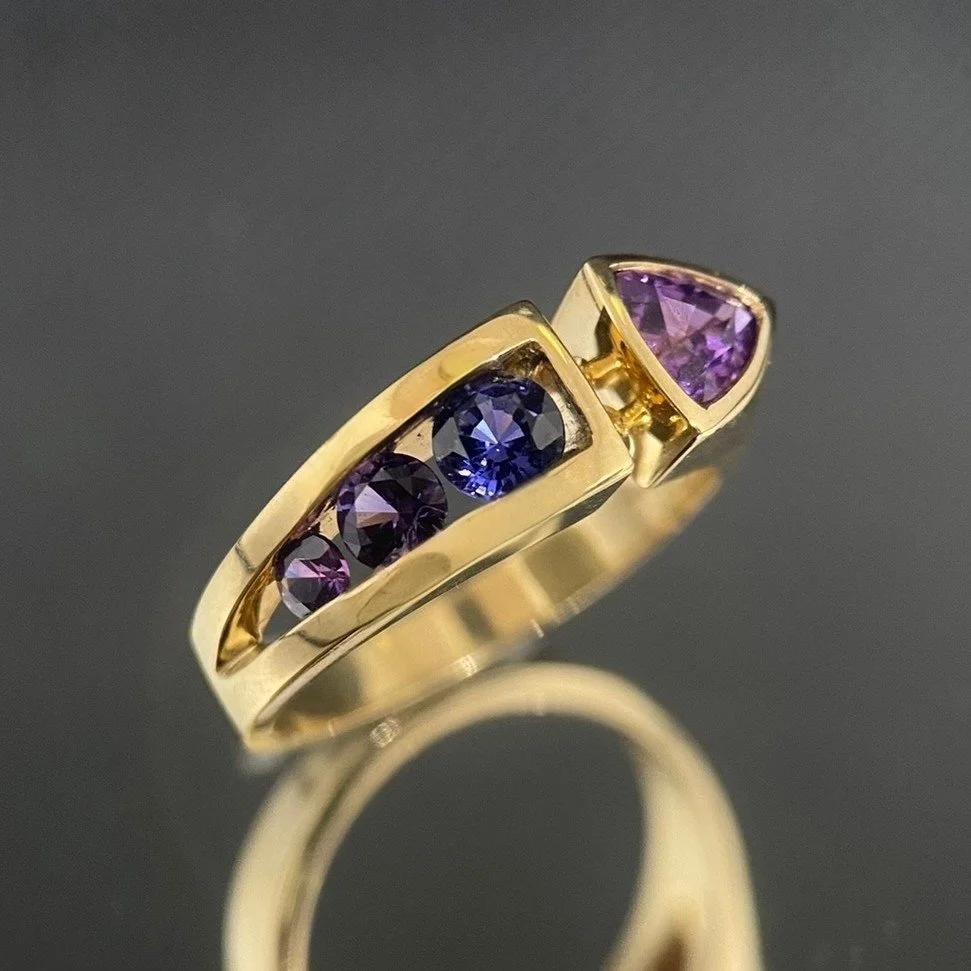 14k Sapphire Ring