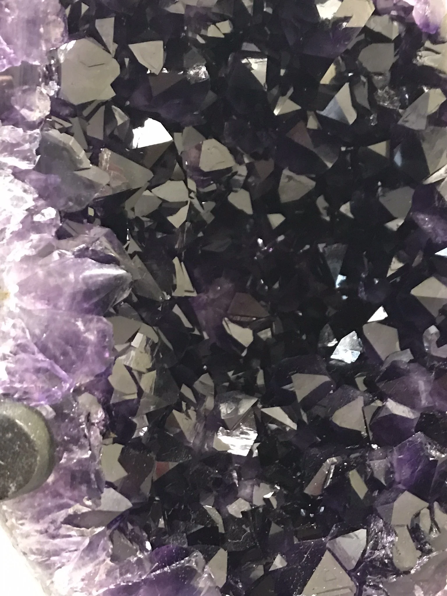 Amethyst in Black Stand (Brazil)