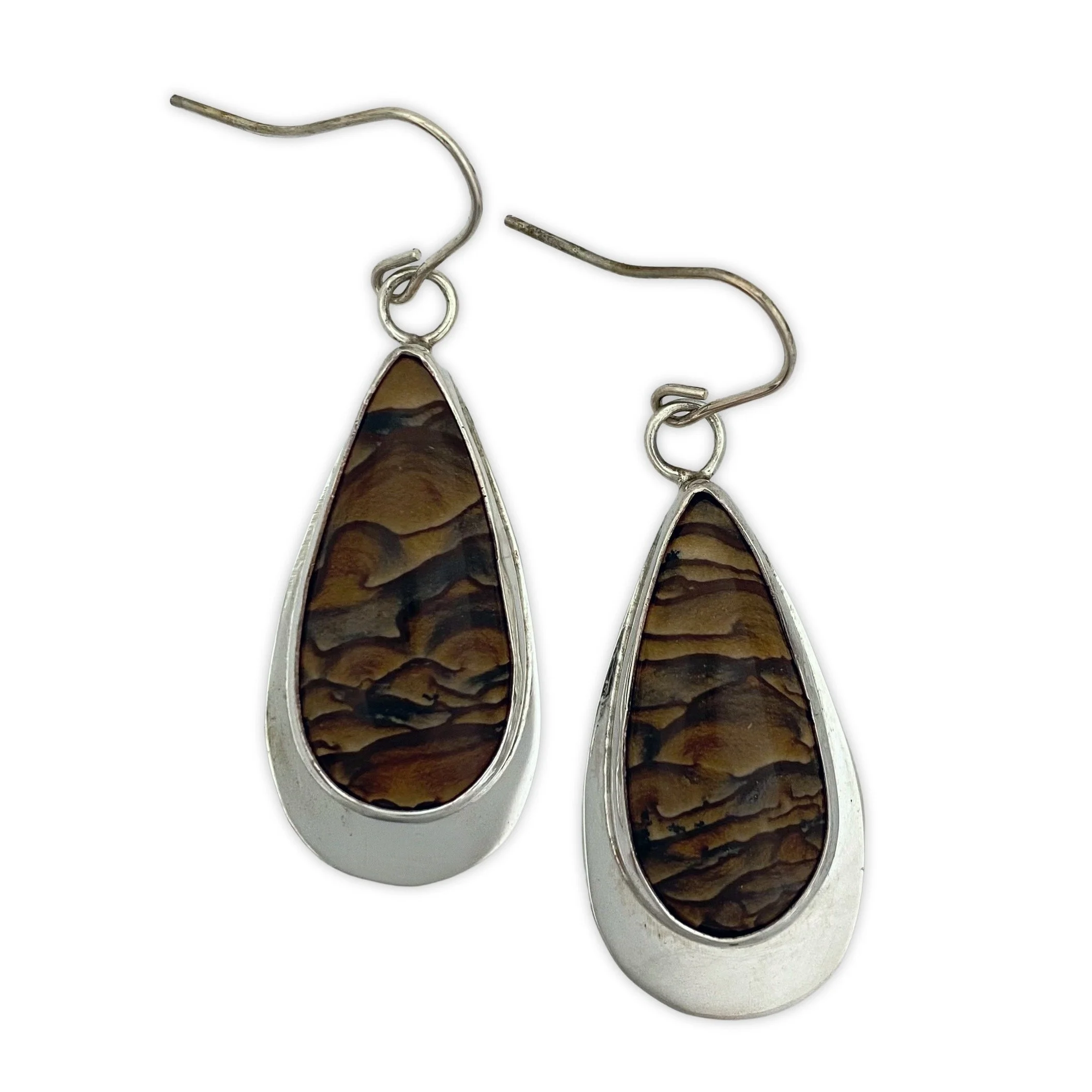 Jim Hayes Deschutes Jasper Earrings