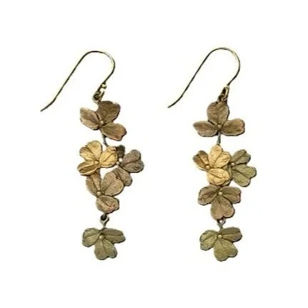 Wood Sorrel Dangle Earrings