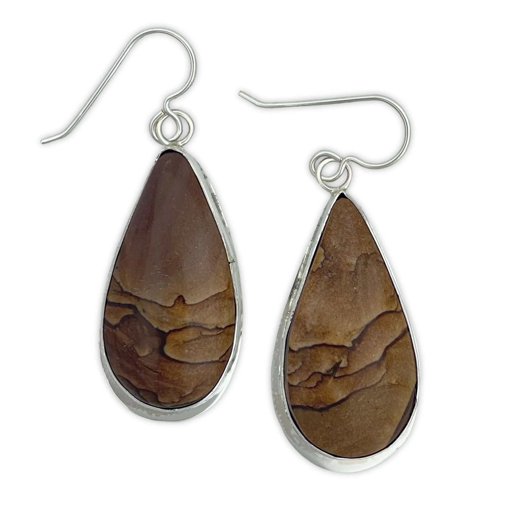 Jim Hayes Deschutes Jasper Earrings