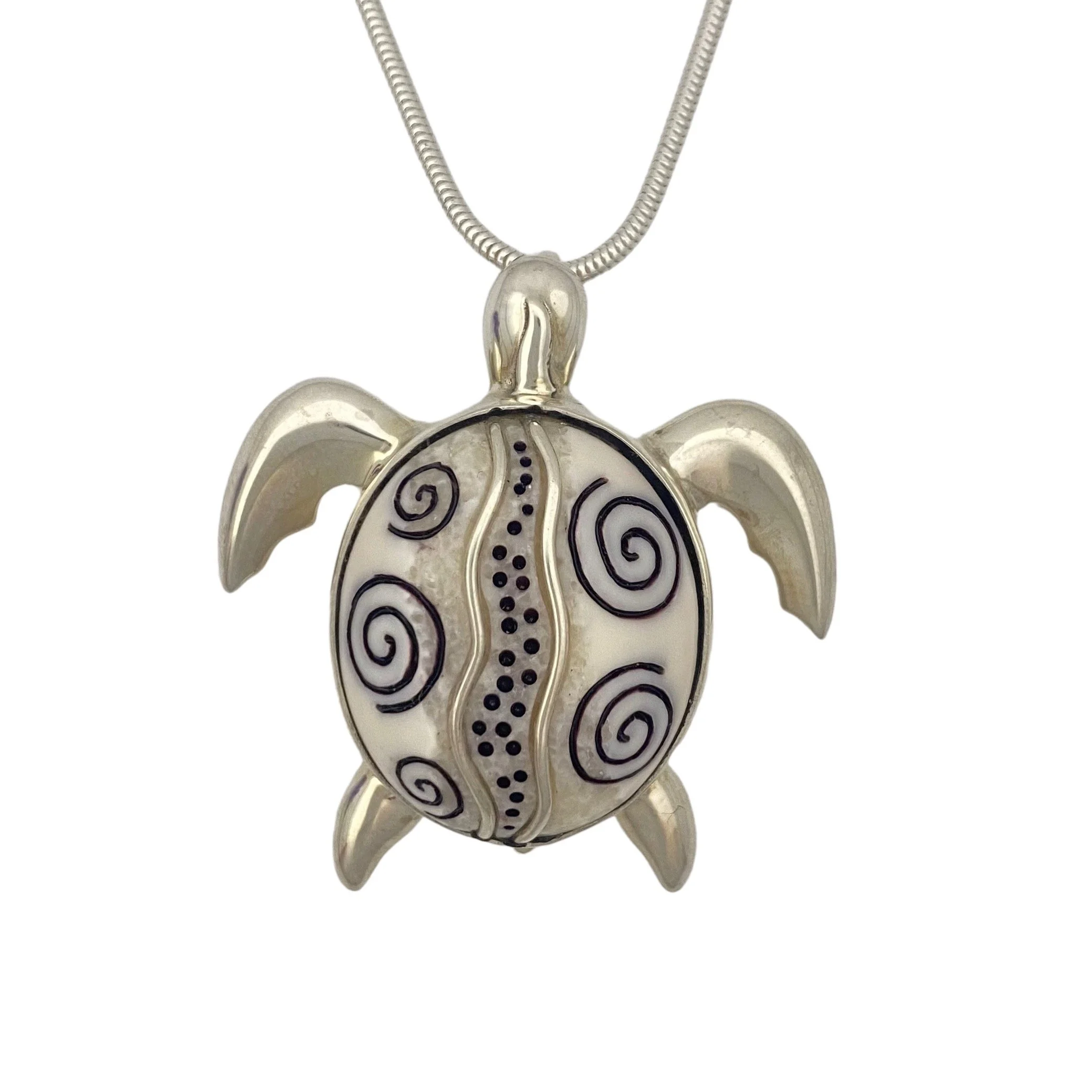 Jenny Byrne Turtle at Play Pin/Pendant