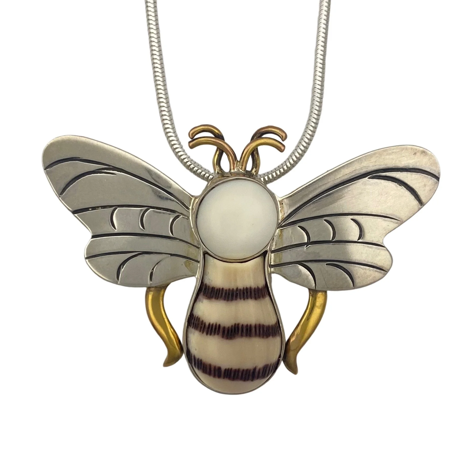 Jenny Bryne Honeybee Pin/Pendant