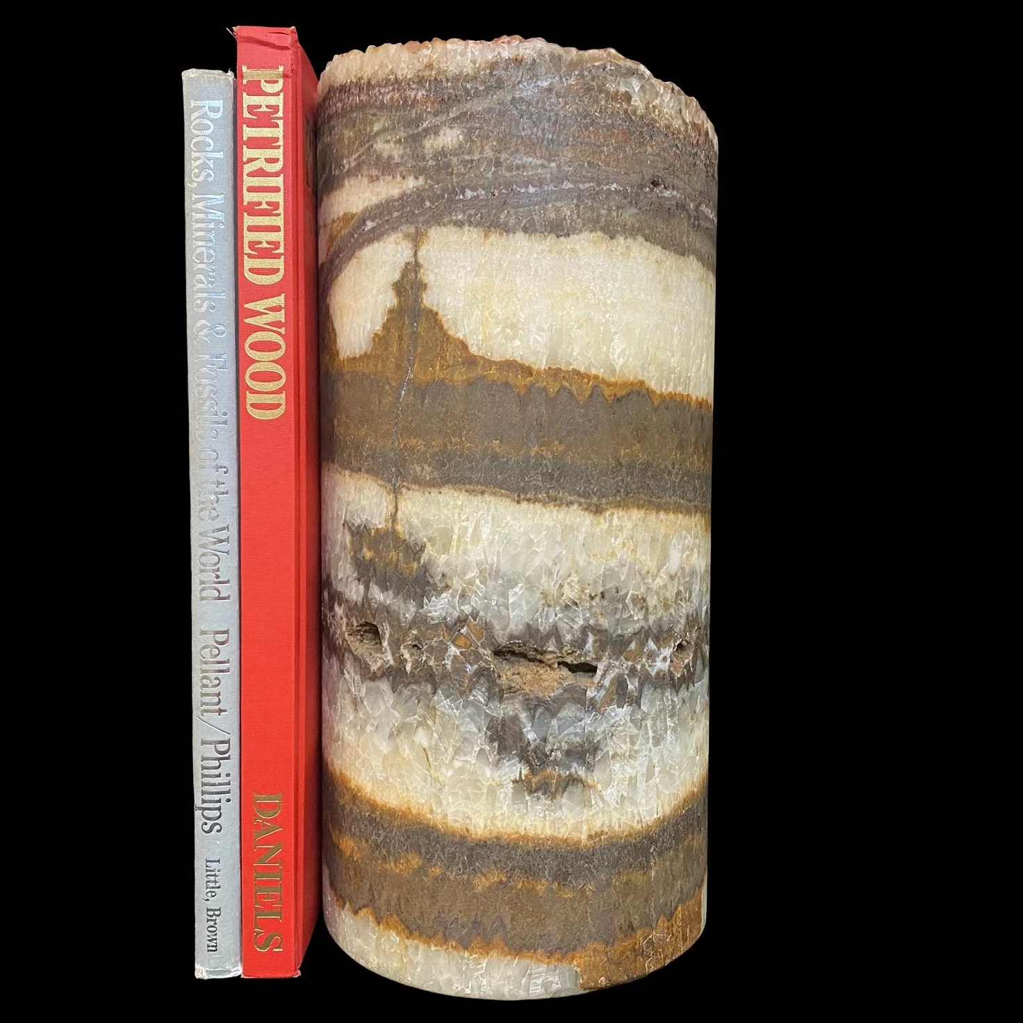 Fire and Ice Alabaster Lamp