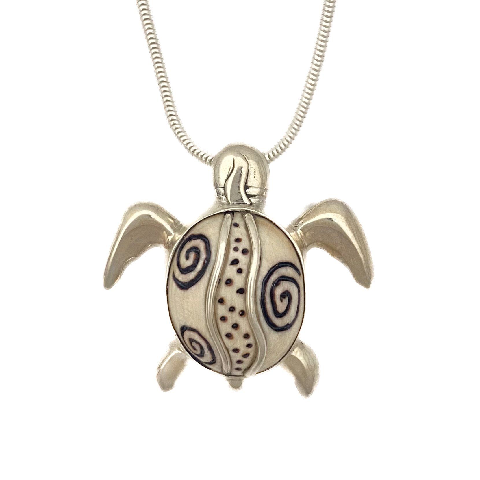 Jenny Byrne Turtle Pendant