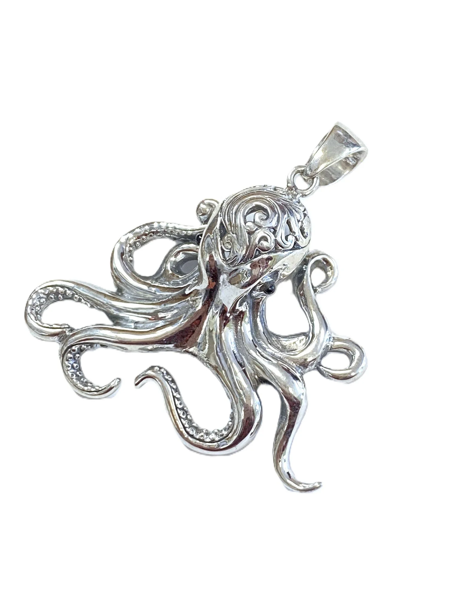 Large Octopus Pendant
