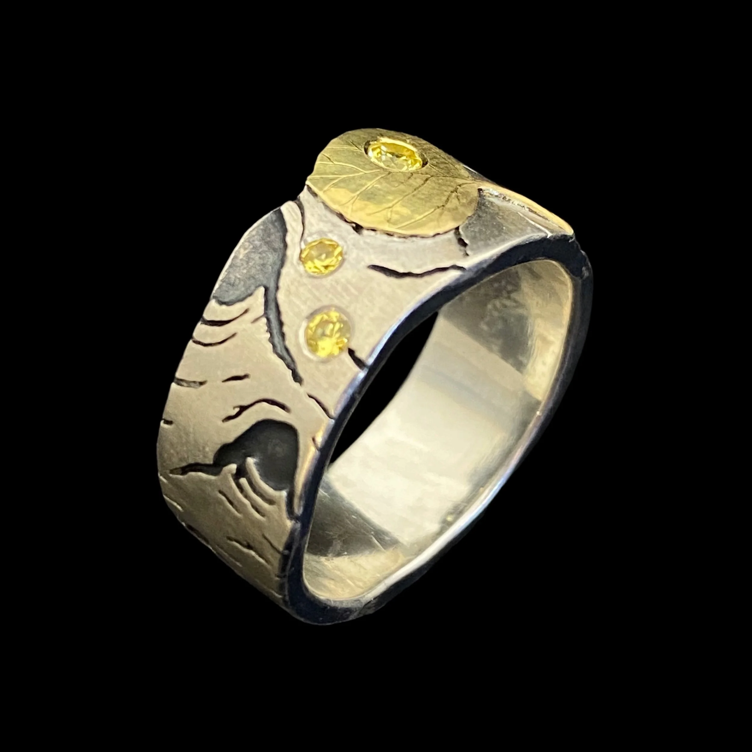 Wolfgang Vaatz Sapphire Aspen Allure Ring