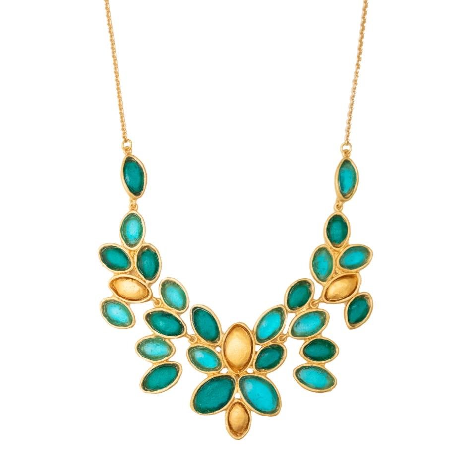 Michael Vincent Michaud Peacock Necklace