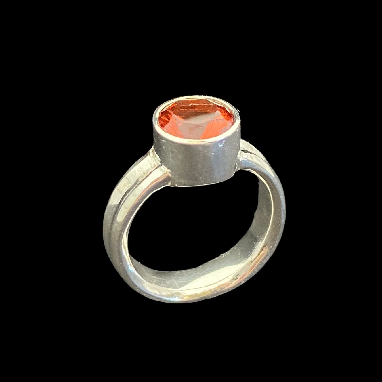 Karla Proud .925 Red Oregon Sunstone Ring