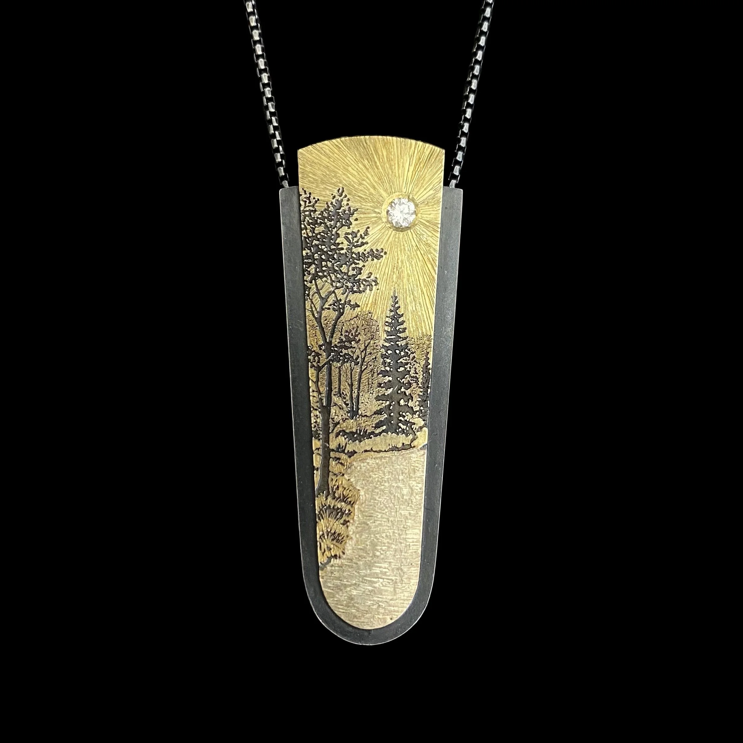 Wolfgang Vaatz Around The Riverbend Necklace