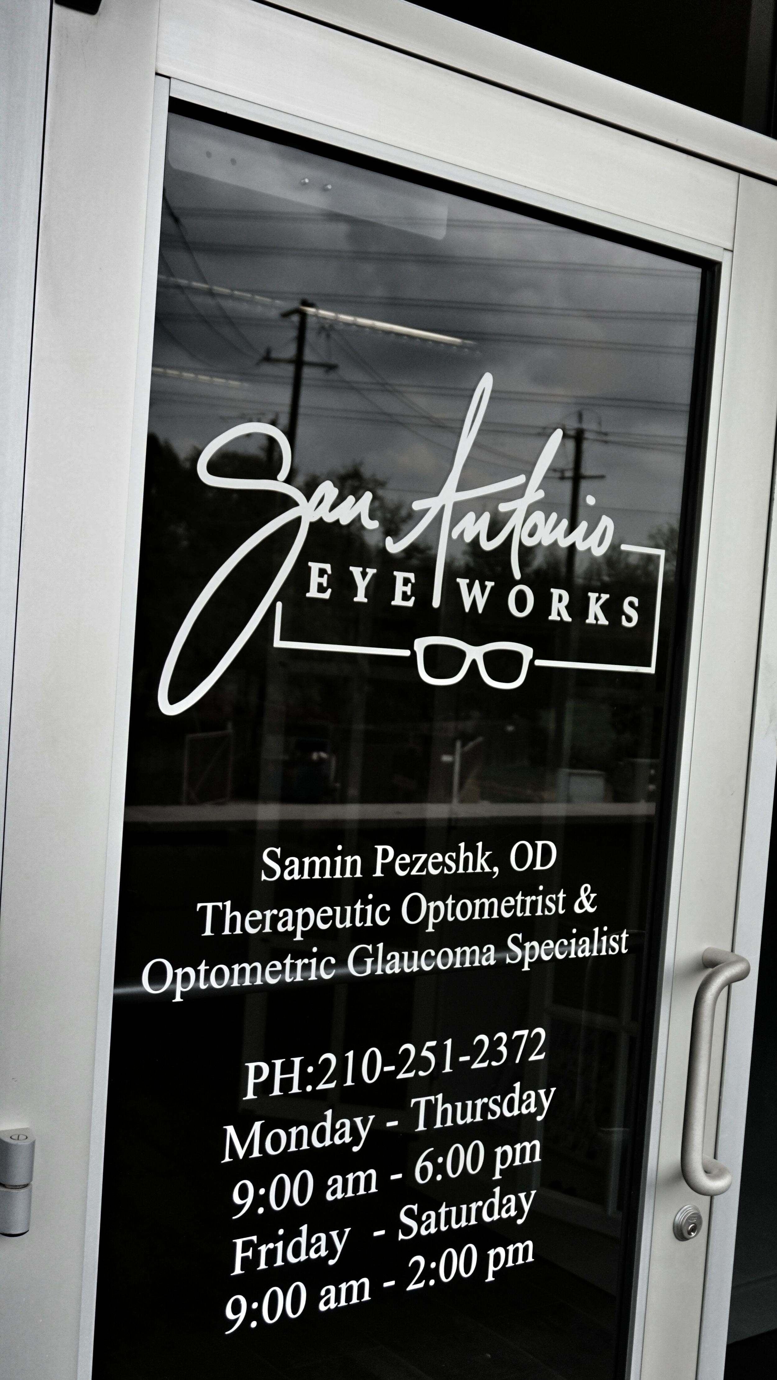San Antonio Eyeworks front door