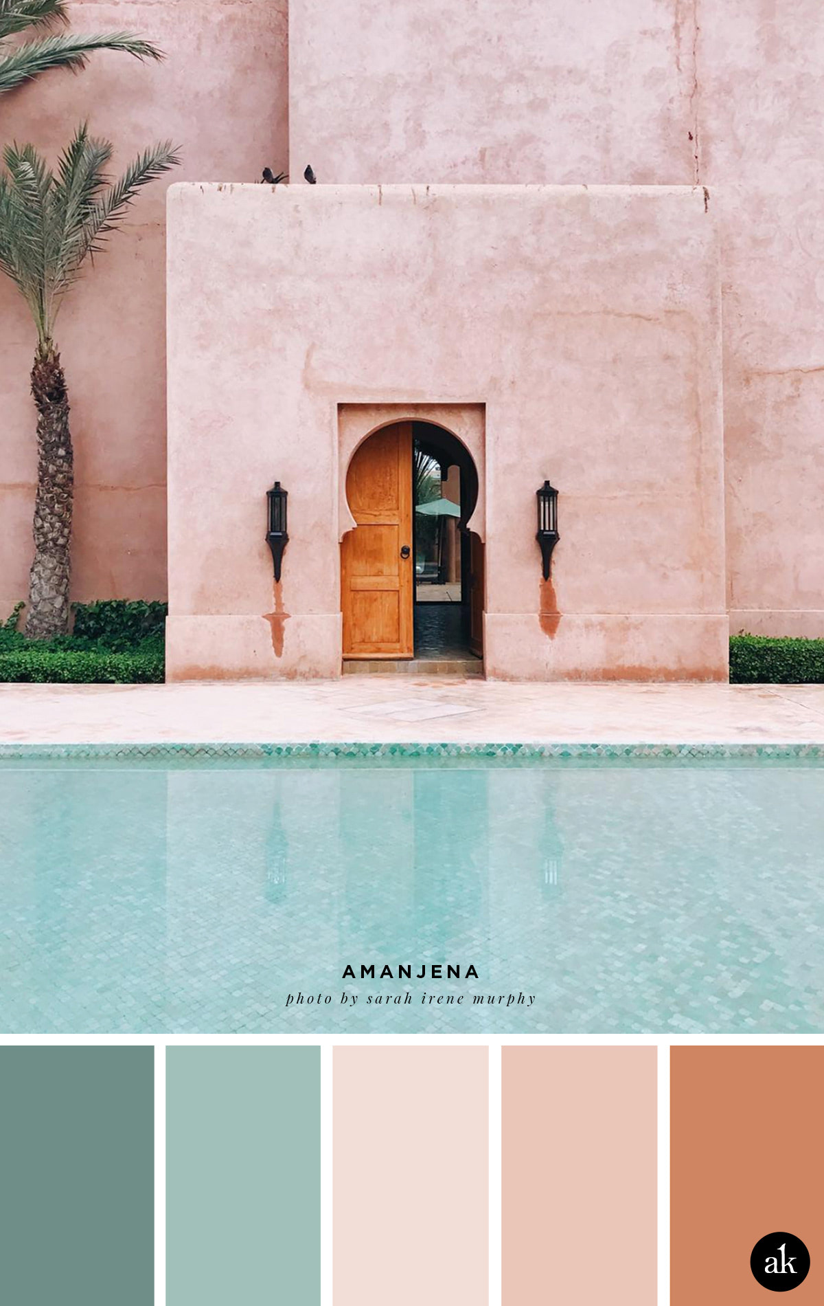 A Moroccan Inspired Color Palette Creative Brands For Creative People Akula Kreative