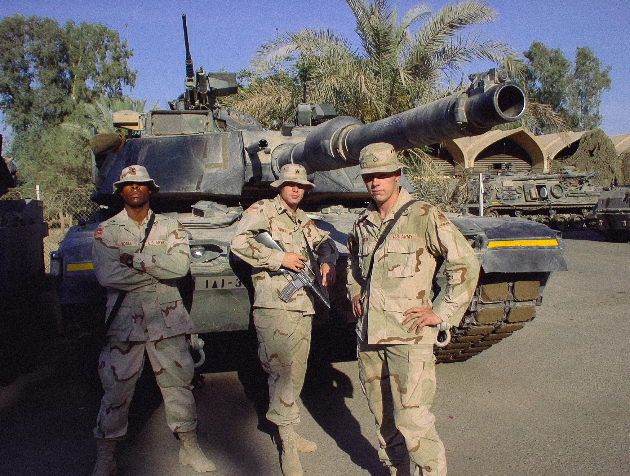 Revak in Baghdad, Iraq, 2003
