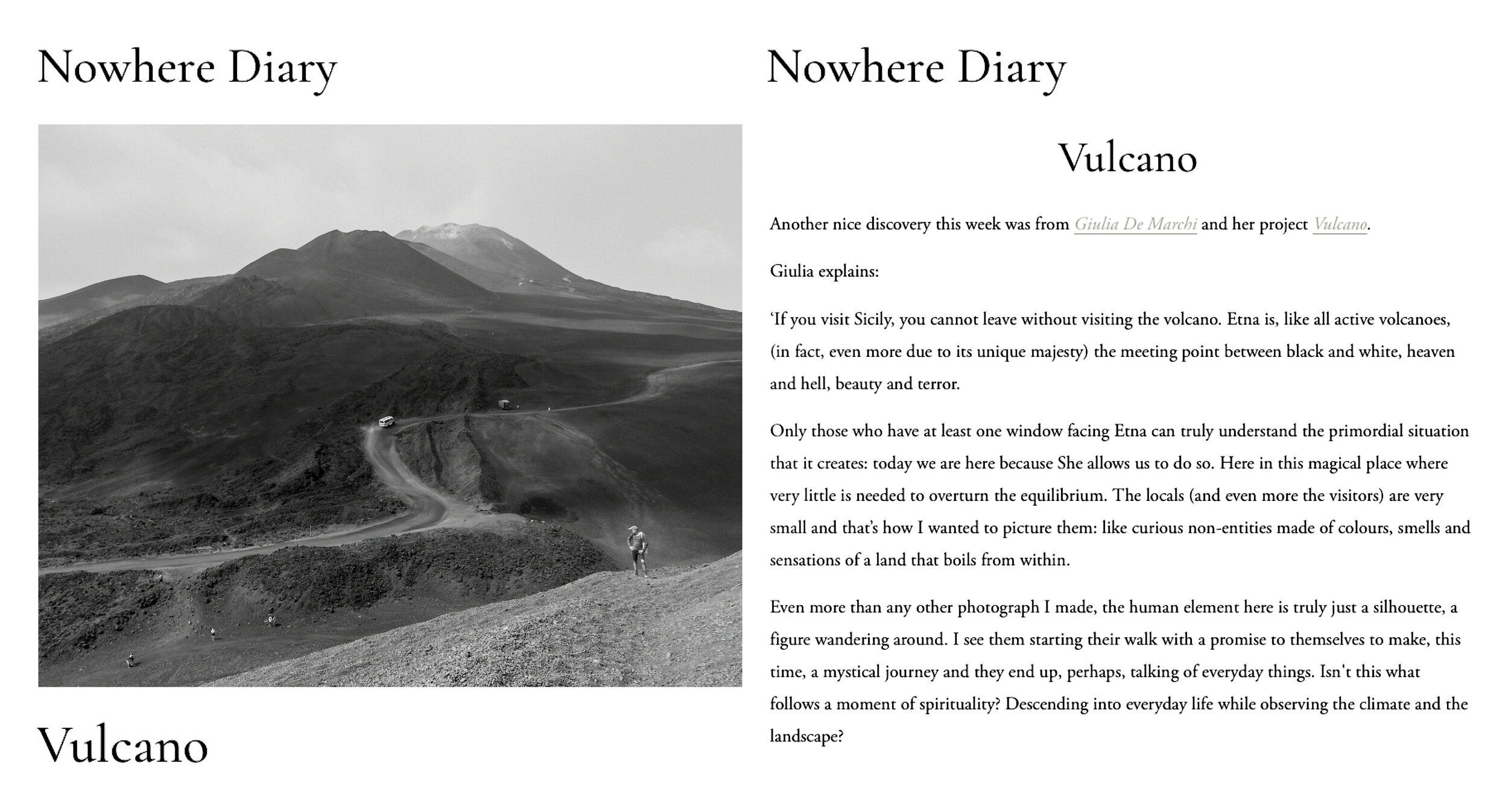 Nowhere Diary