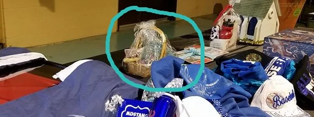 The Knit'n Kitten basket with items from our current artist team.