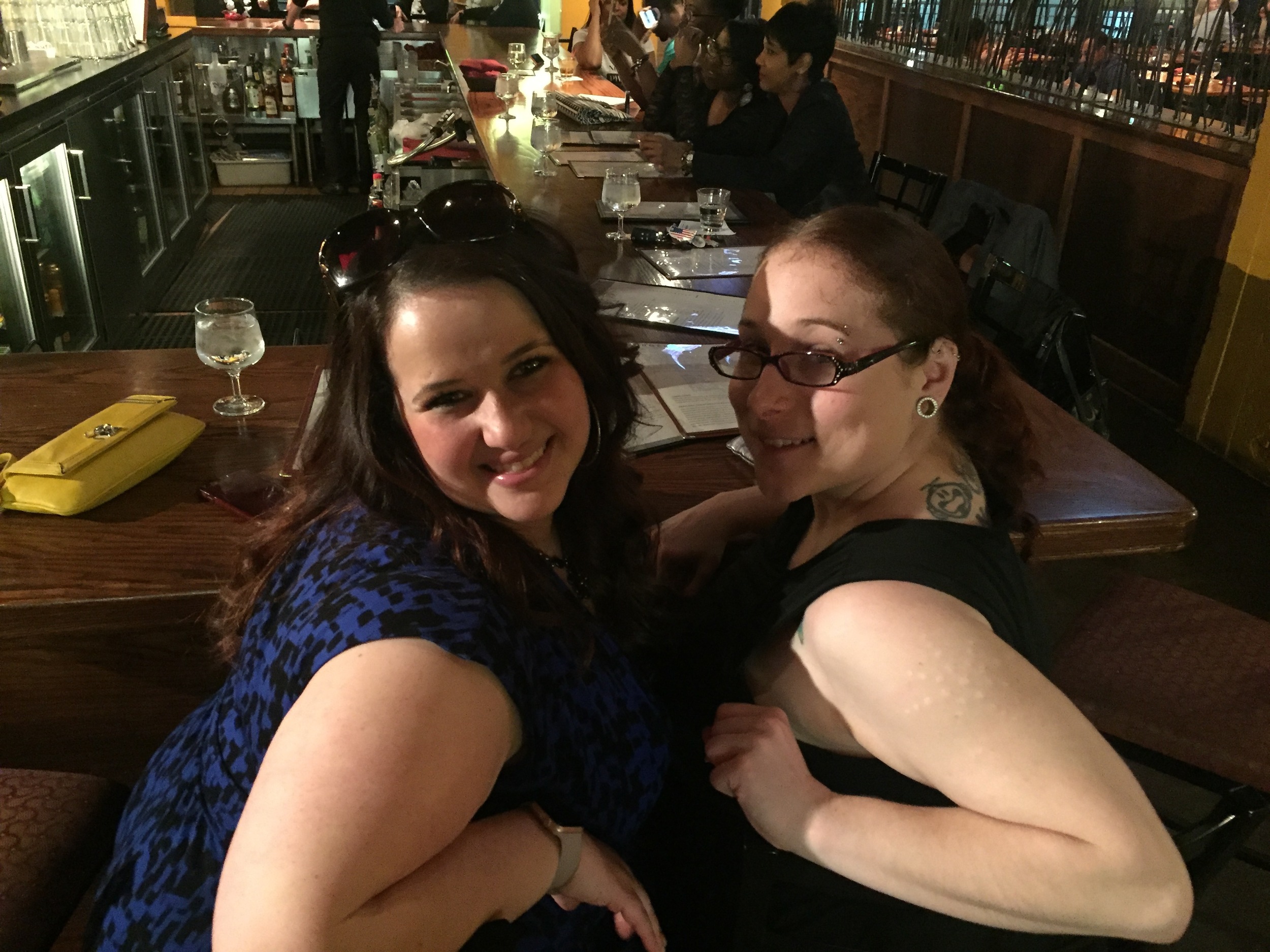 Lovely ladies smiling for the camera!