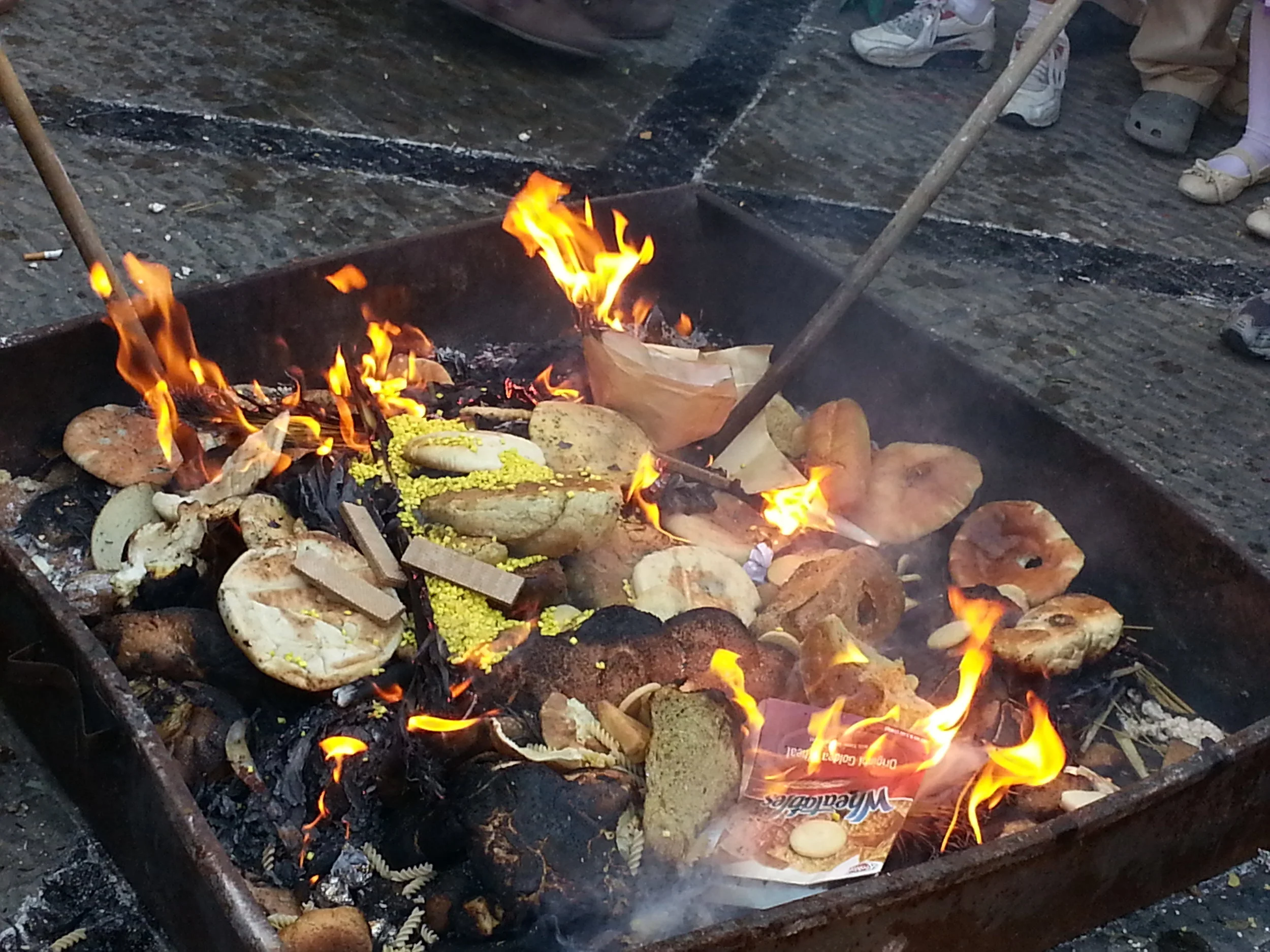 Burning chametz before Pesach