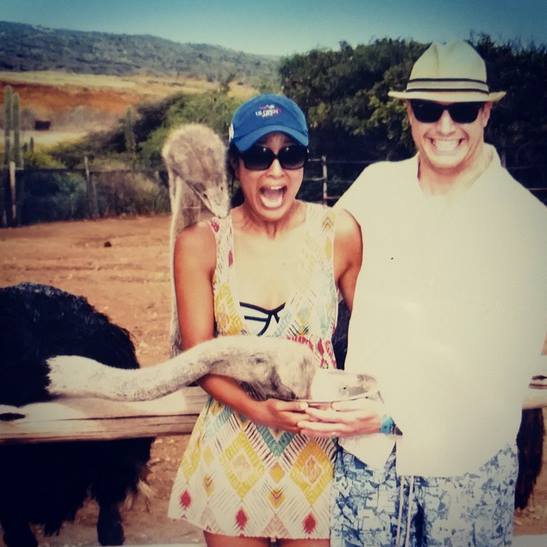 But right here is the best ostrich moment ever!