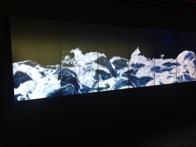 Black Waves at Team Lab