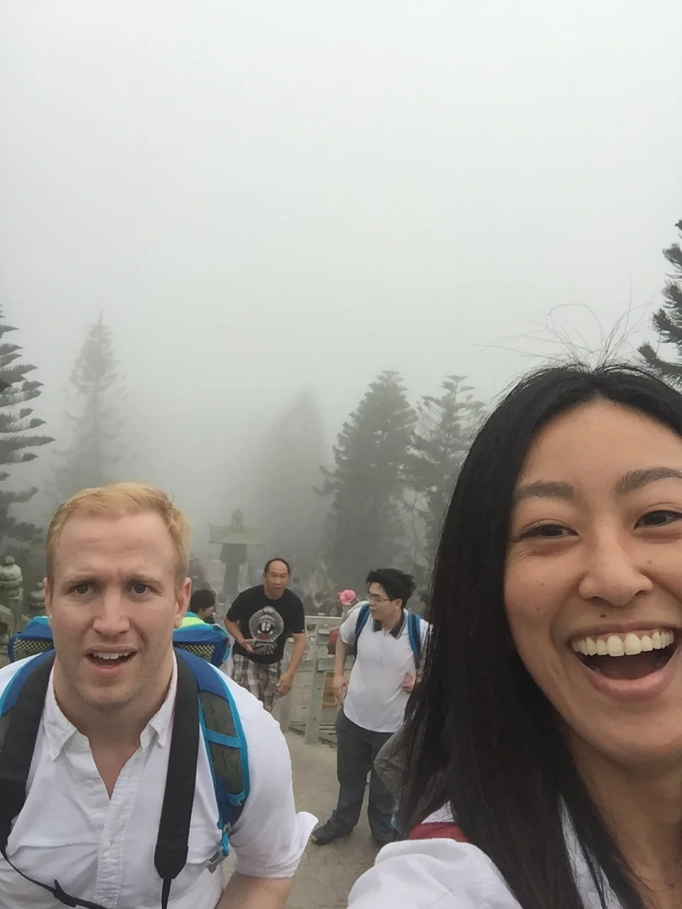 Halfway to the top!