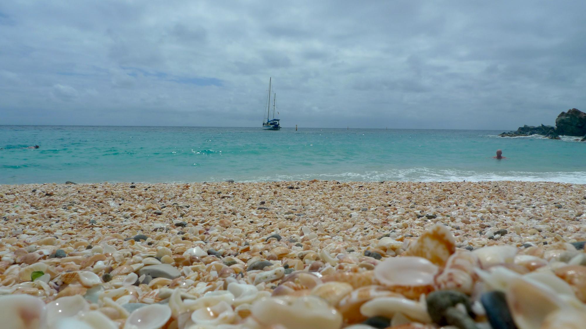Shell Beach, Saint Barthelemy