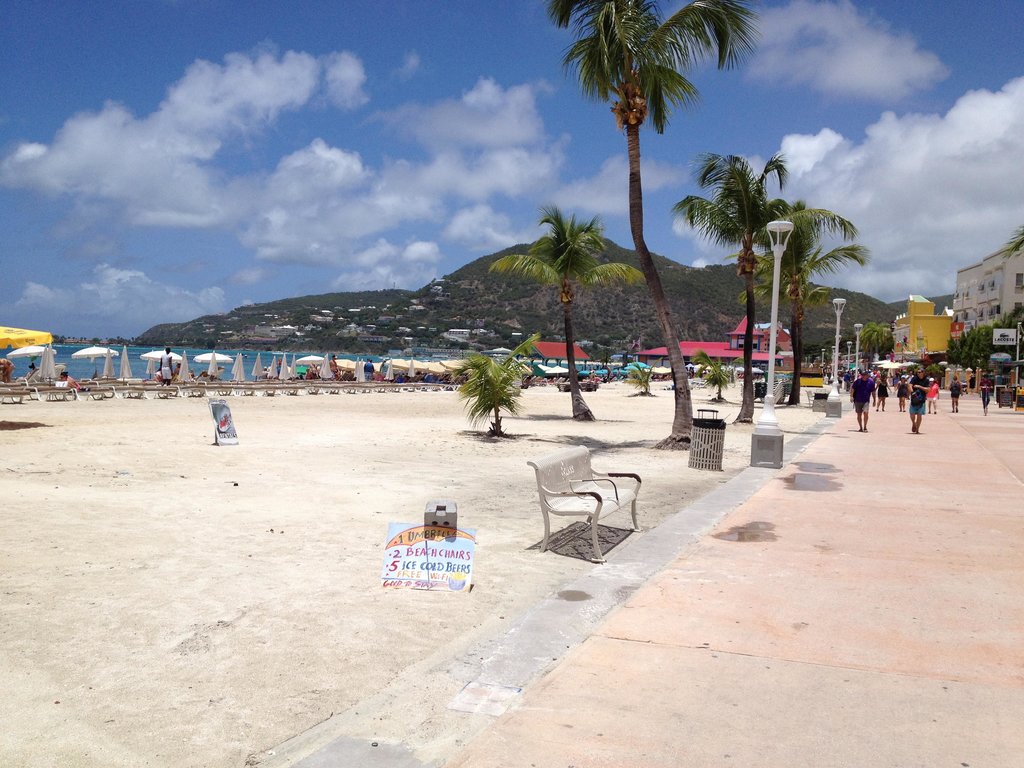 Boardwalk in Philipsburg