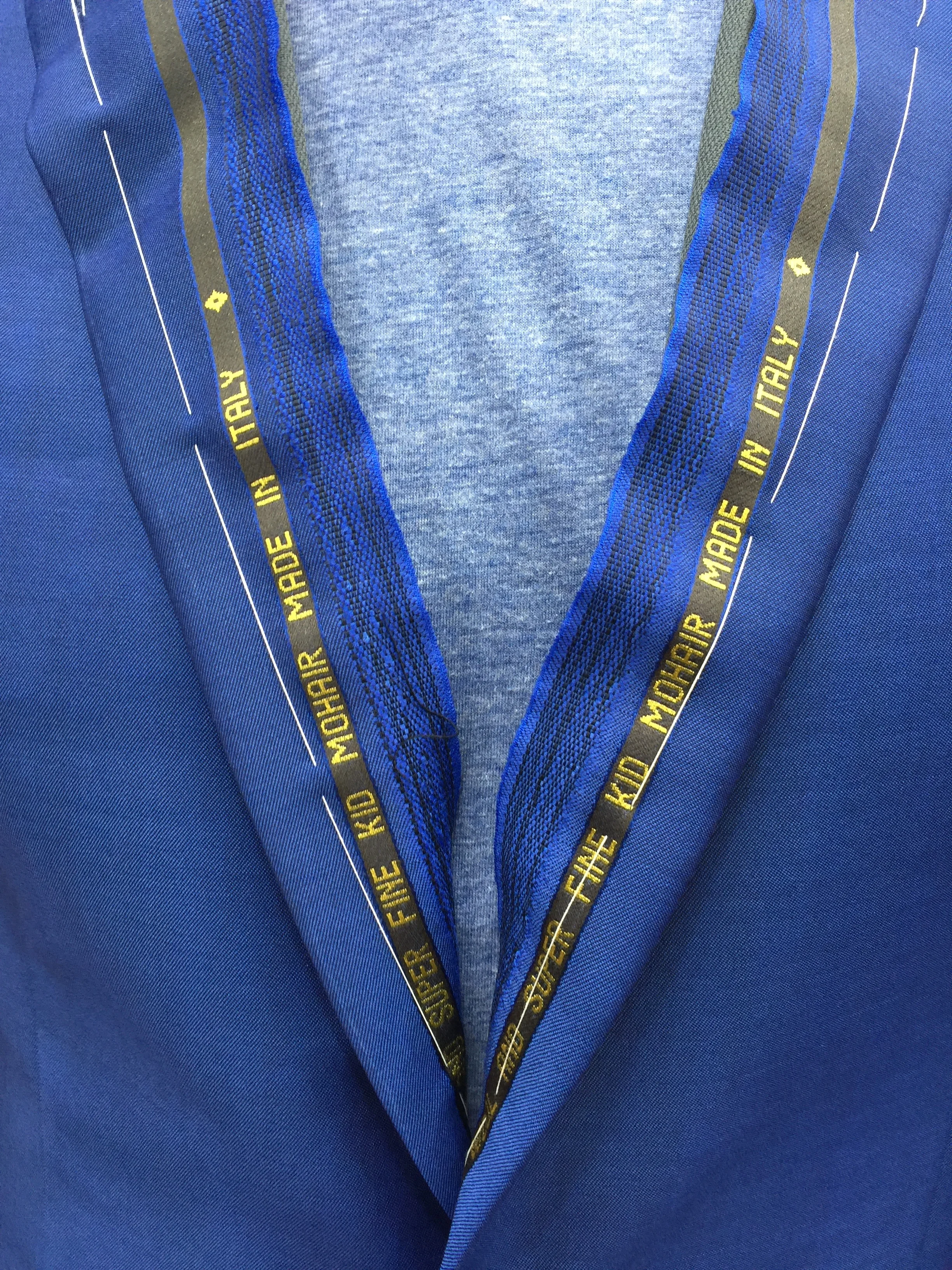 A Sam's suit in the making