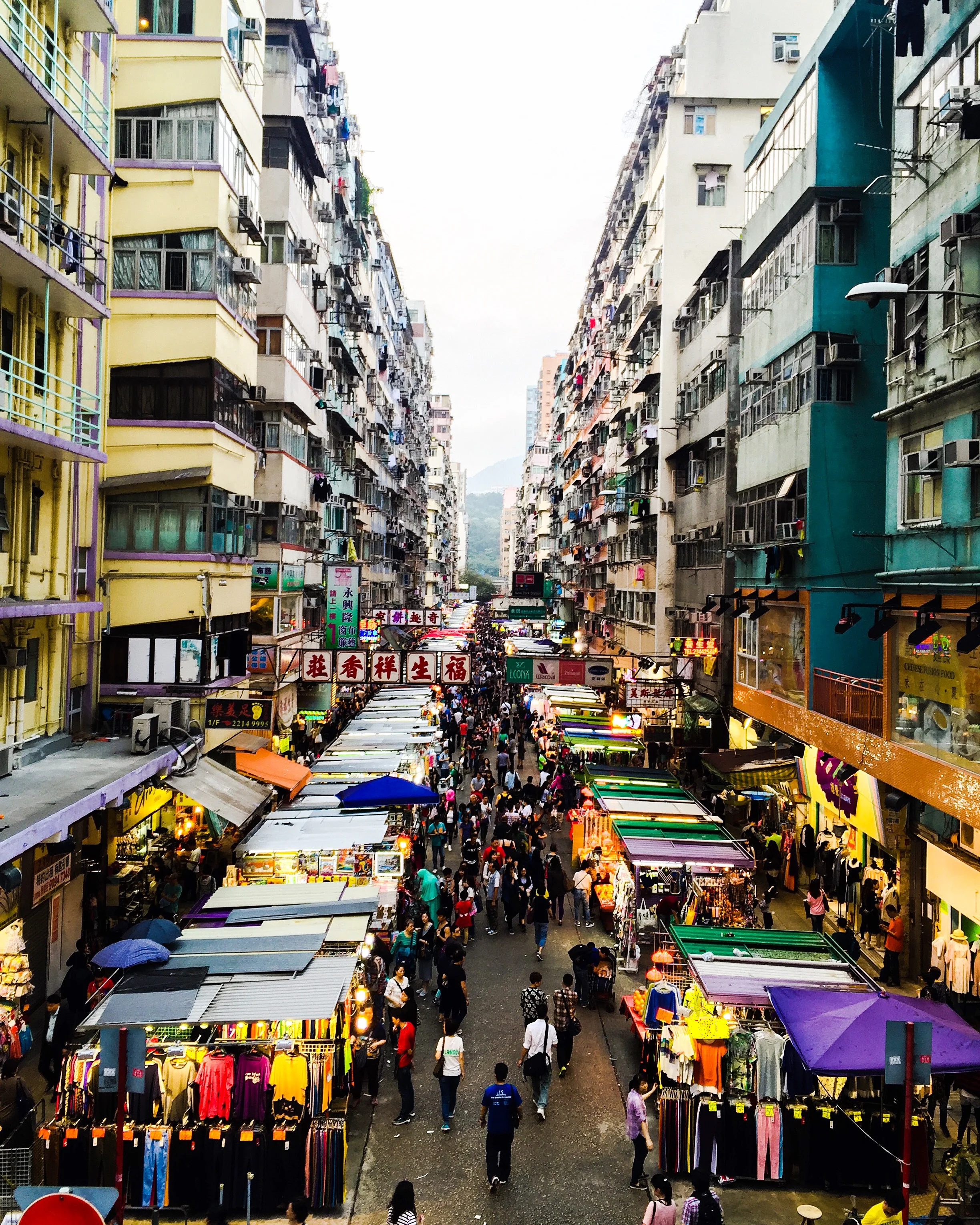 Fa Yuen Street in Mongkok, Kowloon