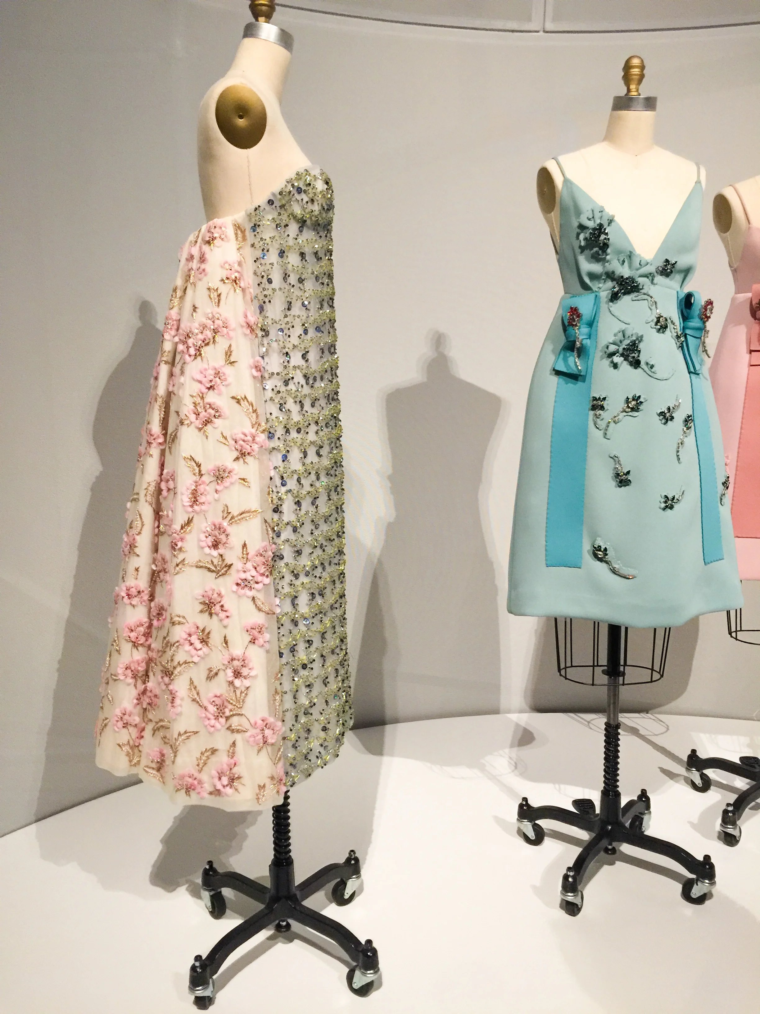 Raf Simons for Christian Dior, Autumn Winter 2012-13 Haute Couture; Prada Autumn Winter 2015 Ready to Wear 