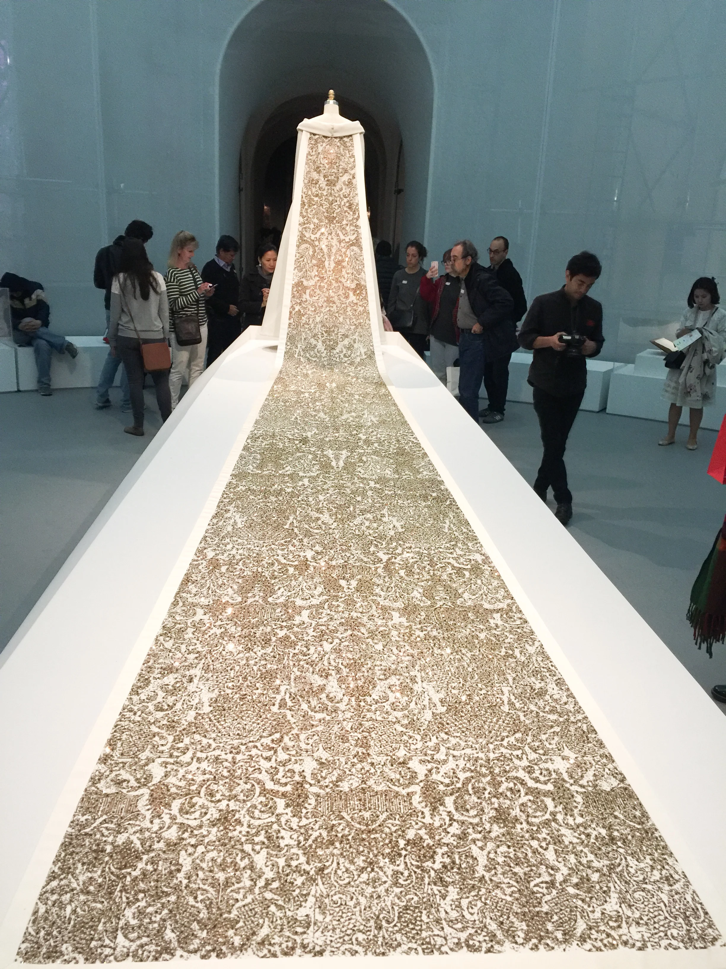 Karl Lagerfeld for House of Chanel, Wedding Ensemble, Autumn Winter 2014 Haute Couture 