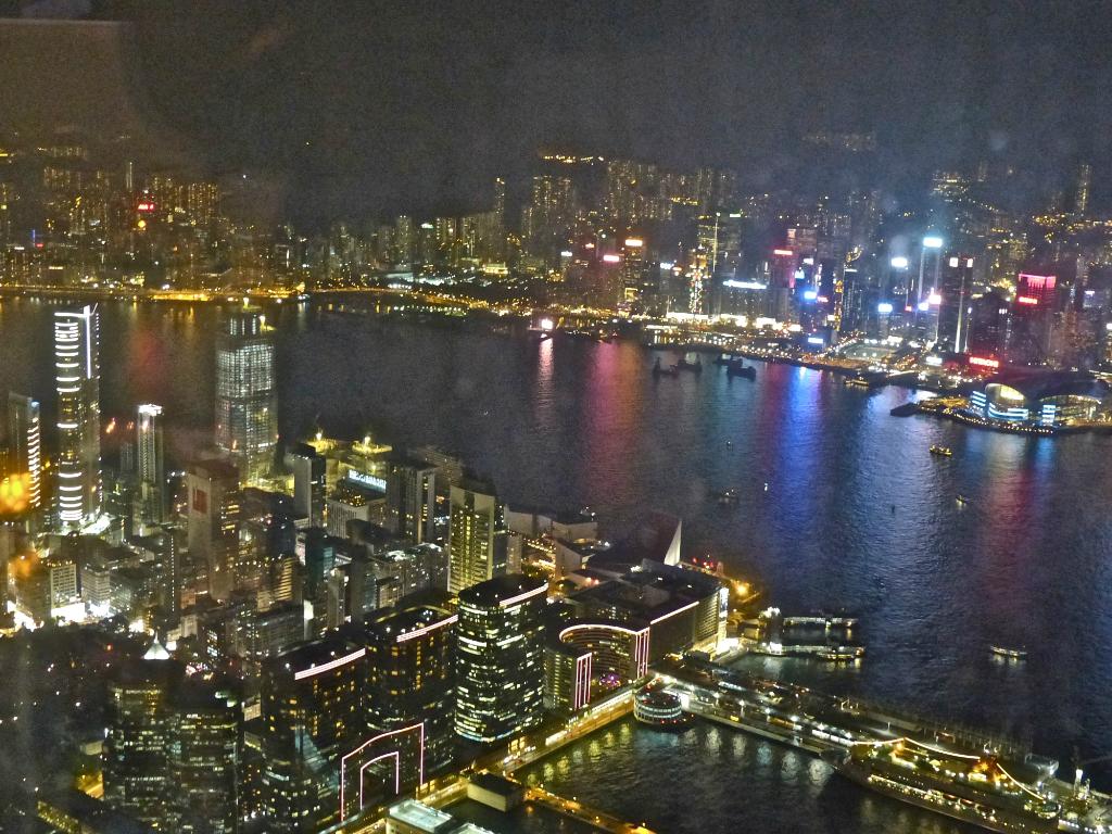 Nighttime Ozone Bar Views 