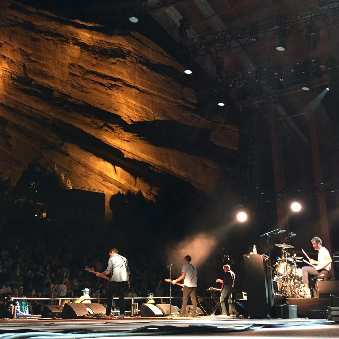 At Red Rocks. September 2, 2016