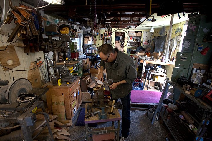 2009 - Unpublished photo from Artists of Inland Mendocino County by Ree Slocum.