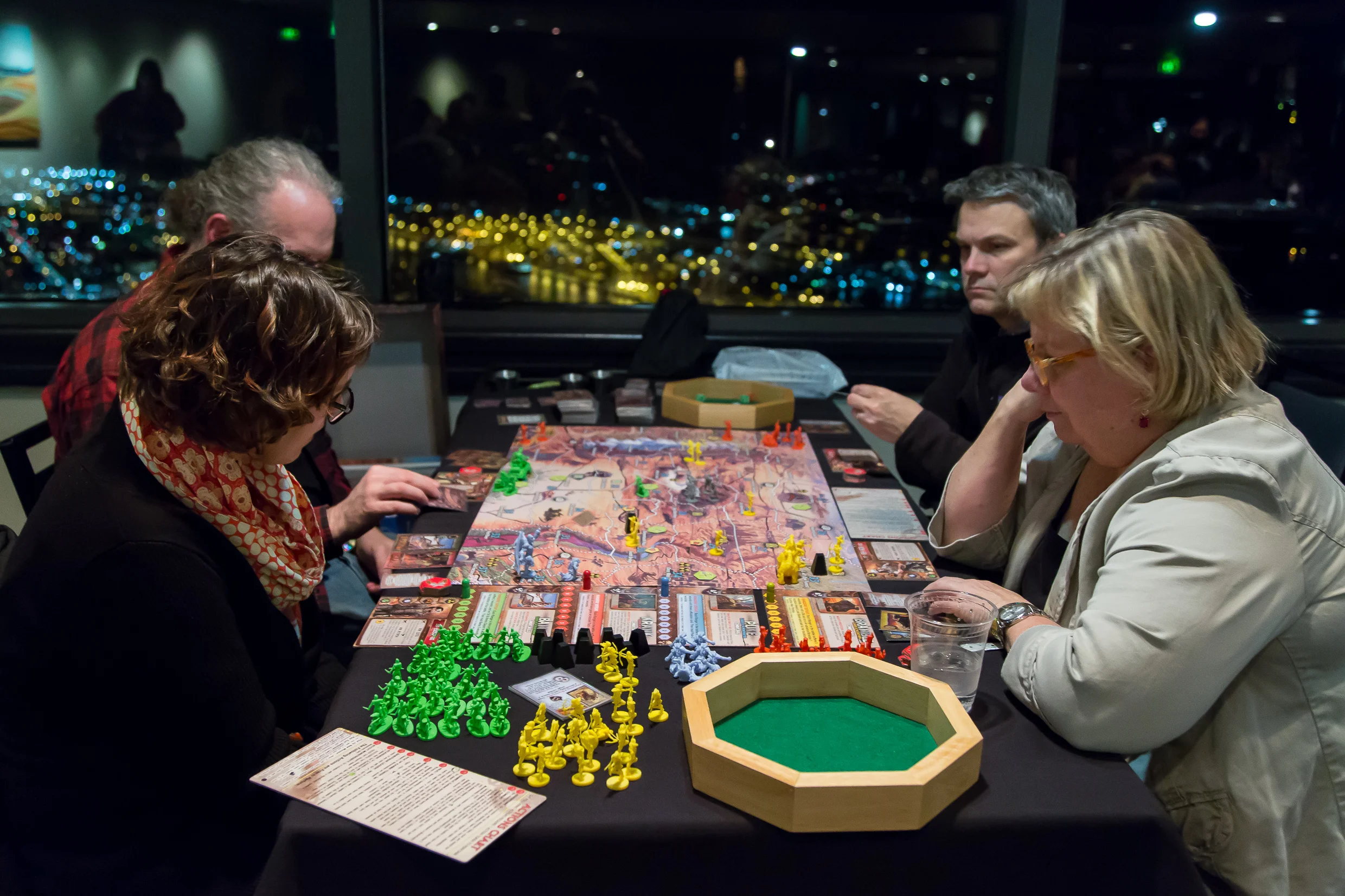 Images from Night of Board Gaming for Good on Top of the World, ComiCon Edition 2017