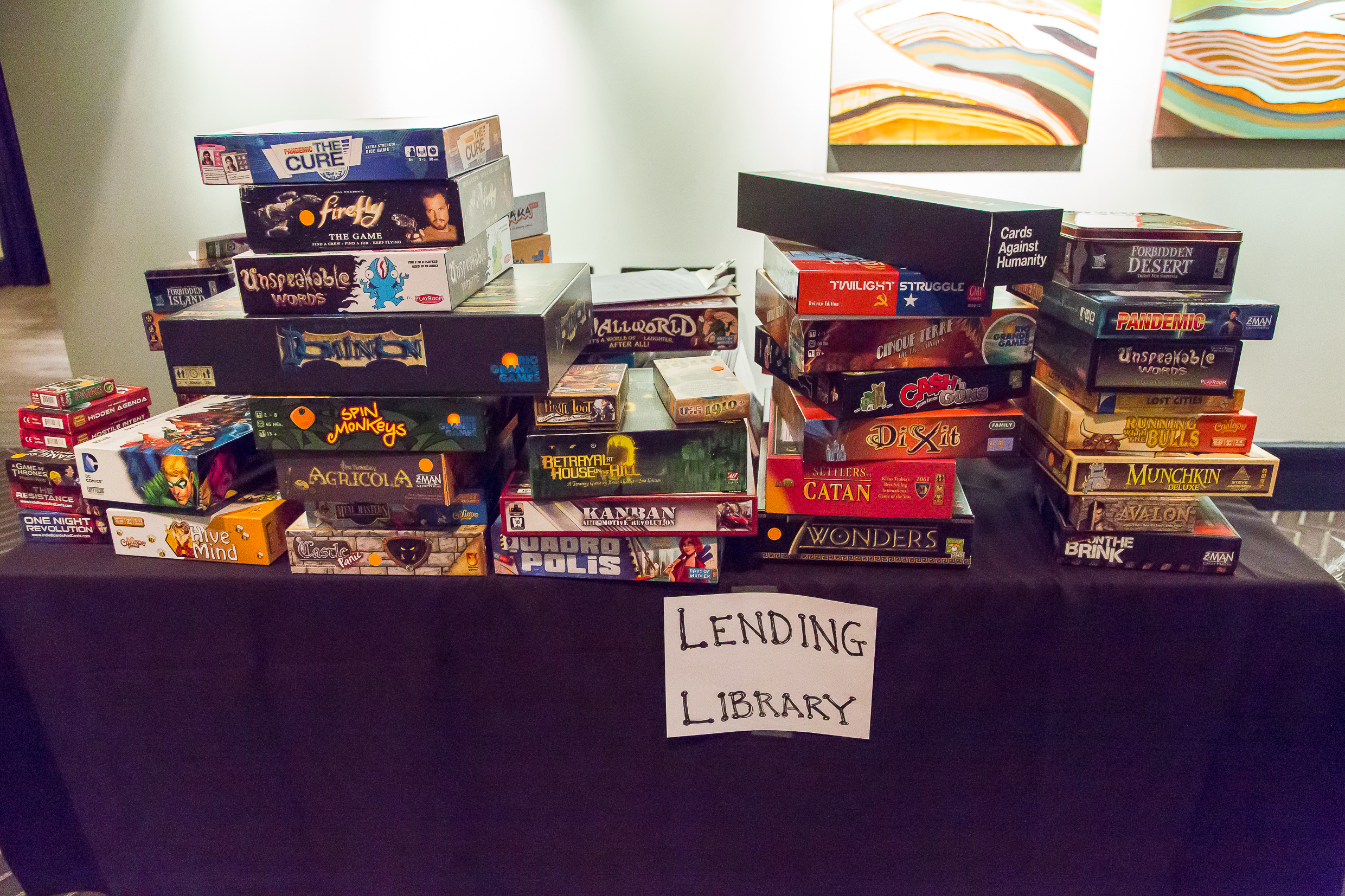 Extensive Game Lending Library