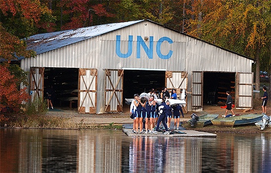 Pictured: Michael Nicholls Boathouse - University Lake