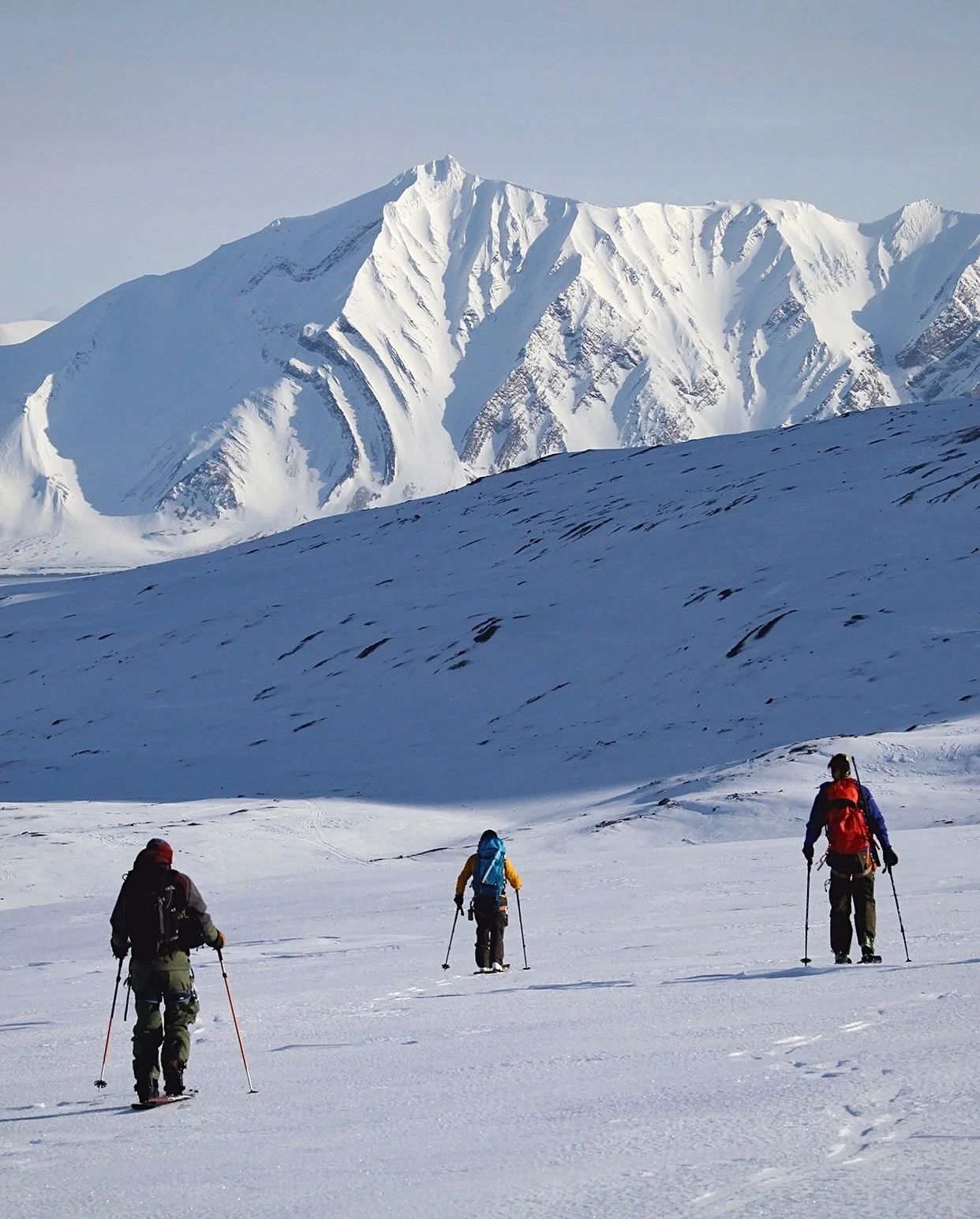 LAST CALL for our April 18-26 Atomfjella Basecamp Expedition!! We&rsquo;ve been running these style of glacier camps since 2015. Each one has been memorable as memorable gets. And this one&mdash;which will take place in the remote Atomfjella Mountain