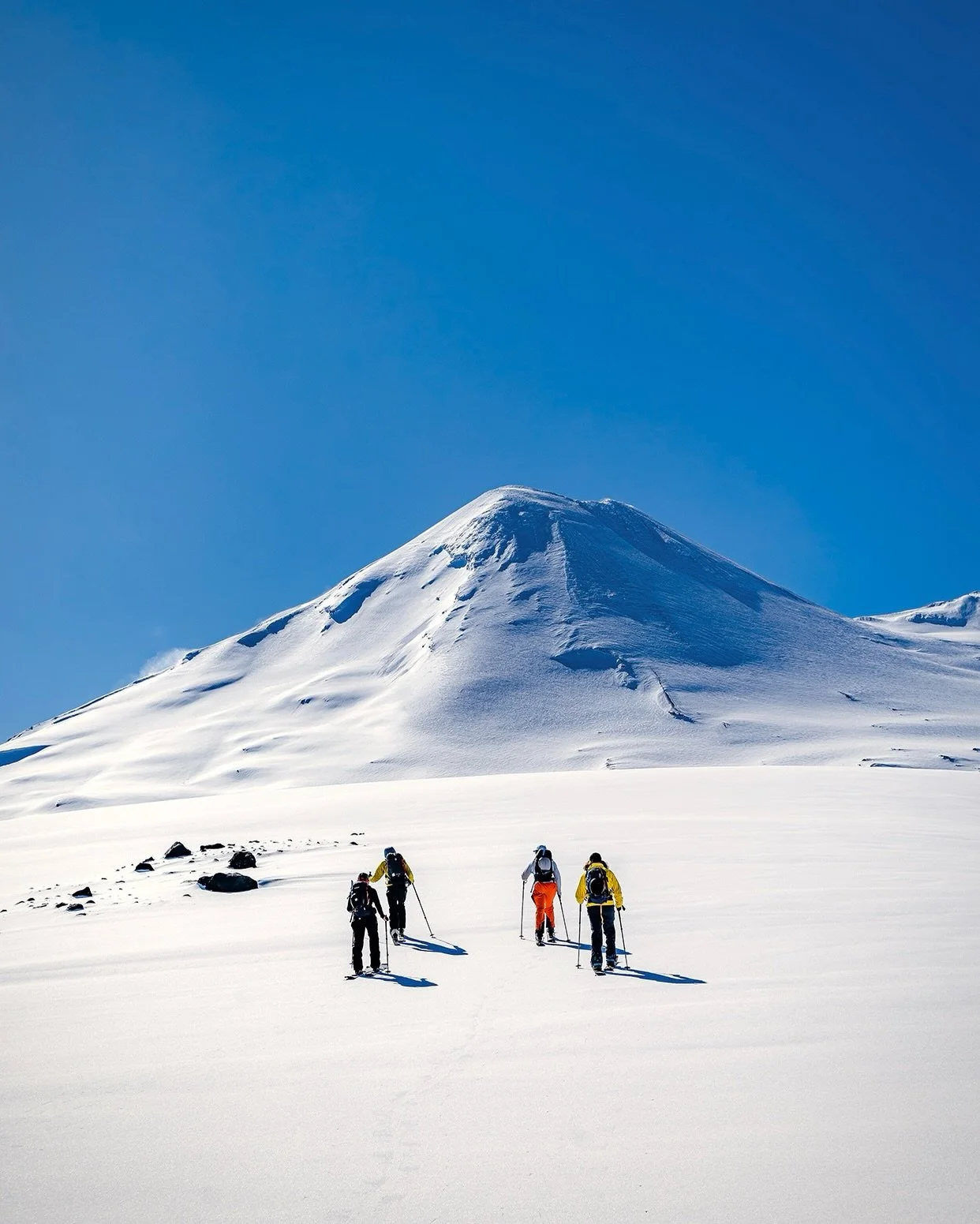 We are running our Chile Volcanoes Itinerary with only ✌️ clients as it stands now. Why? Because they are stoked!! And simply put, conditions are shaping up to be way too good to pull the plug. With Super El Ni&ntilde;o-fueled atmospheric river event
