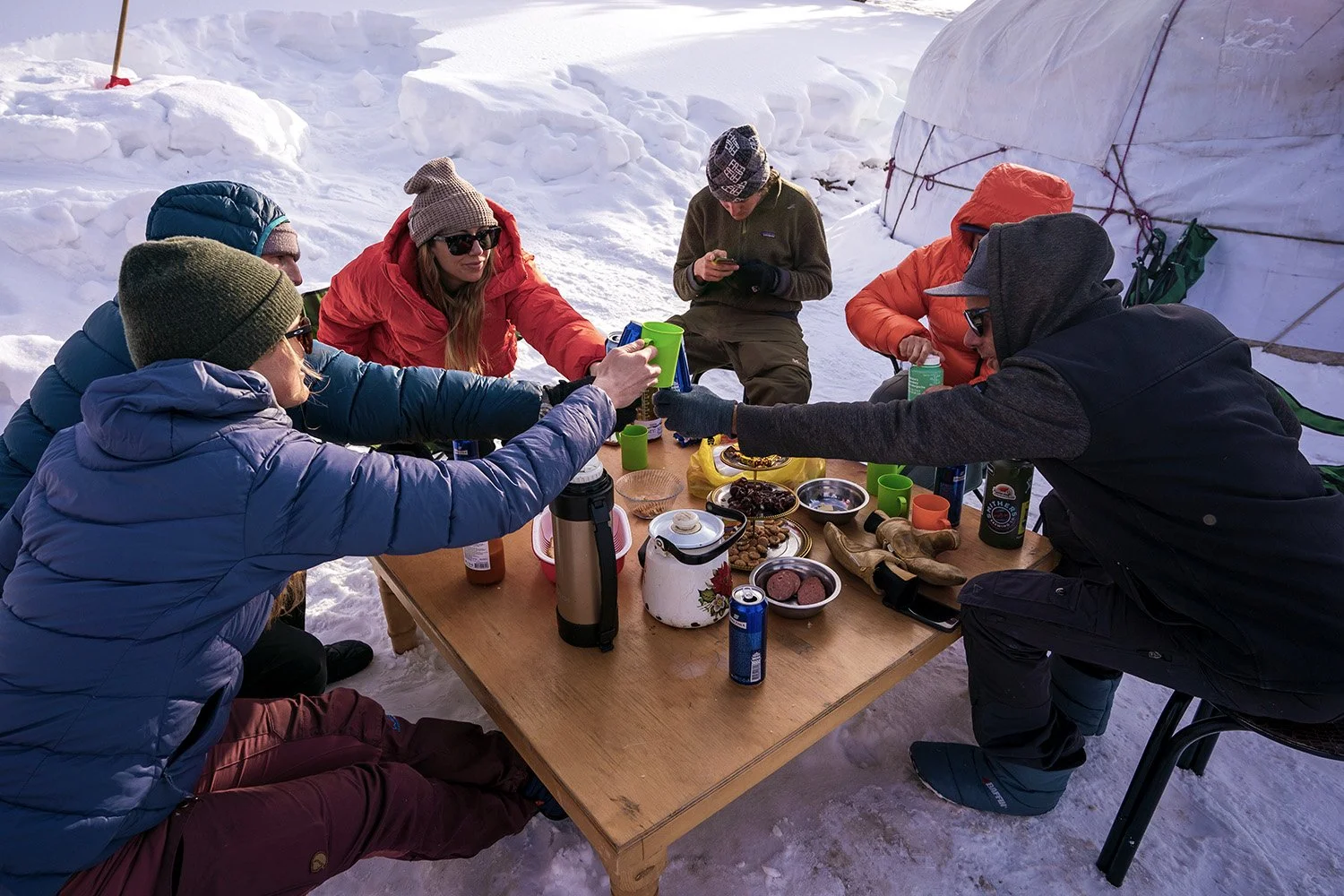 KYRGYZSTAN YURT-BASED SKI & SPLITBOARD TOURS — 40 Tribes