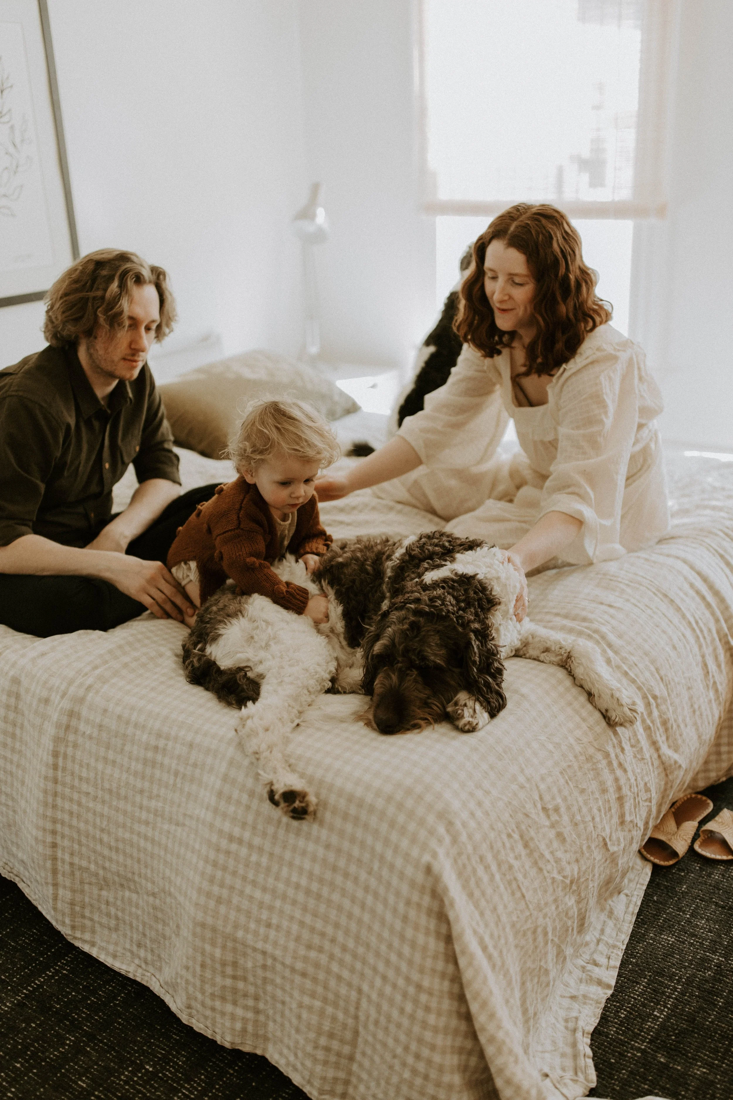  In-Home Family Session in Portland, Maine