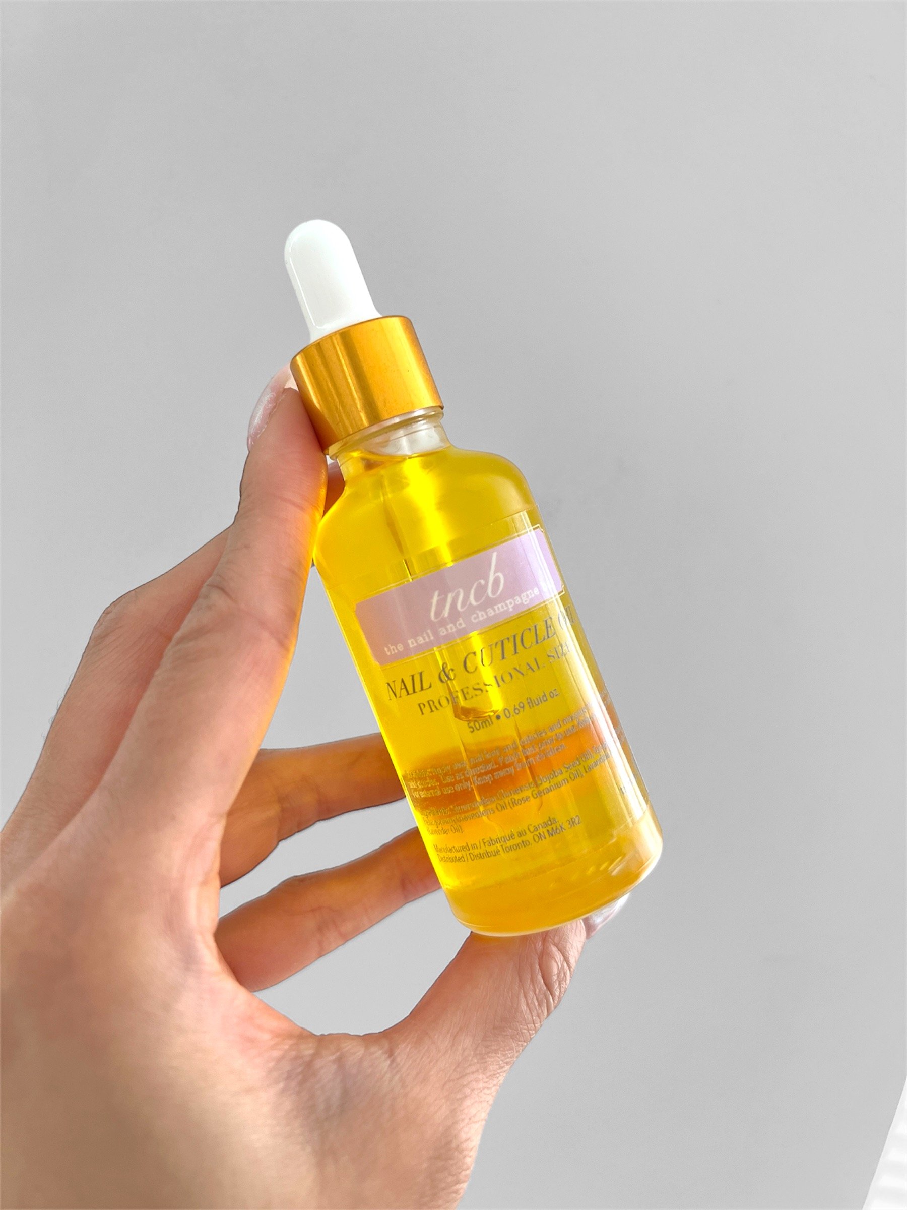 Professional Size TNCB Nail and Cuticle Oil