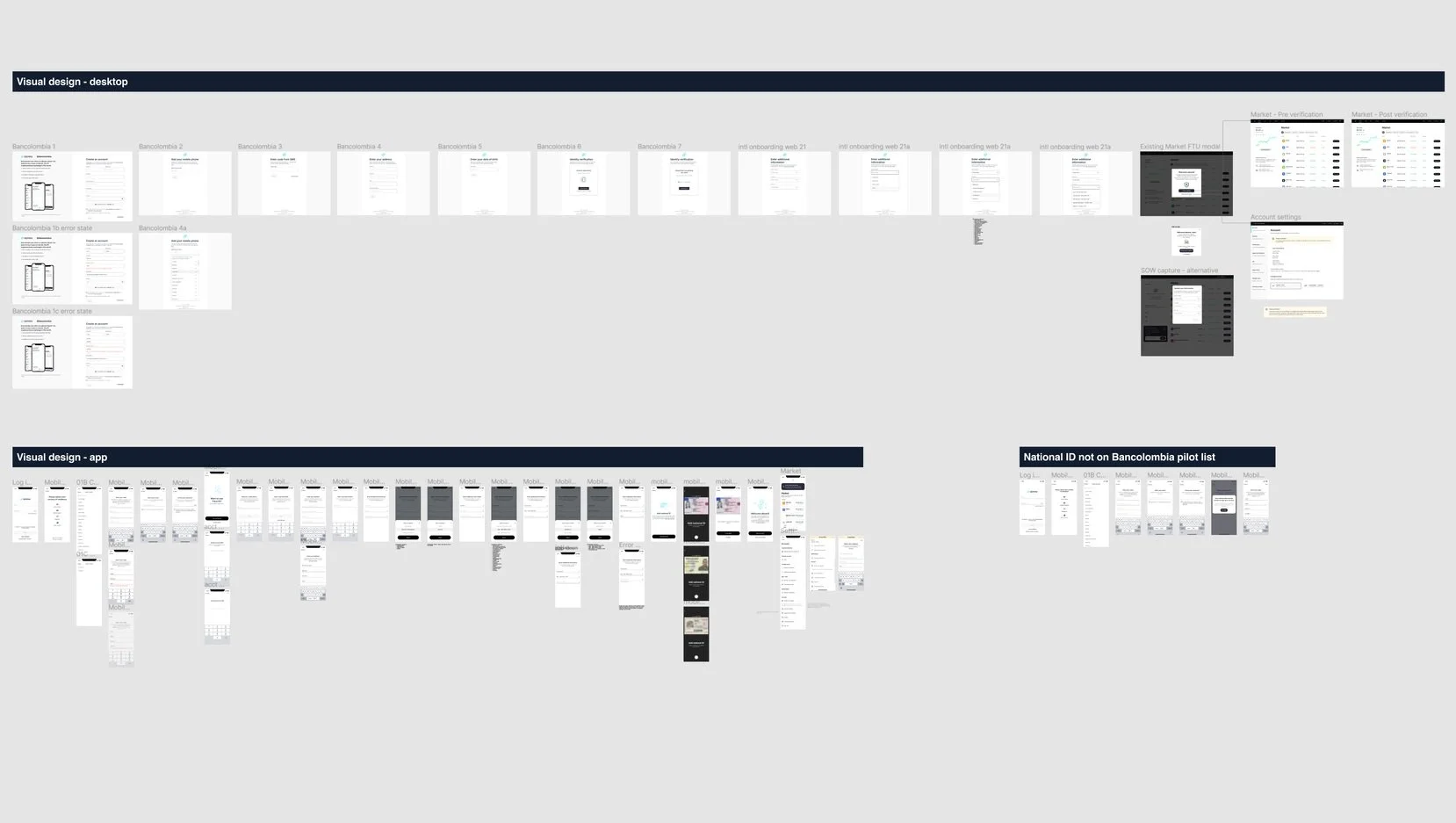 Screenshot of figma design file