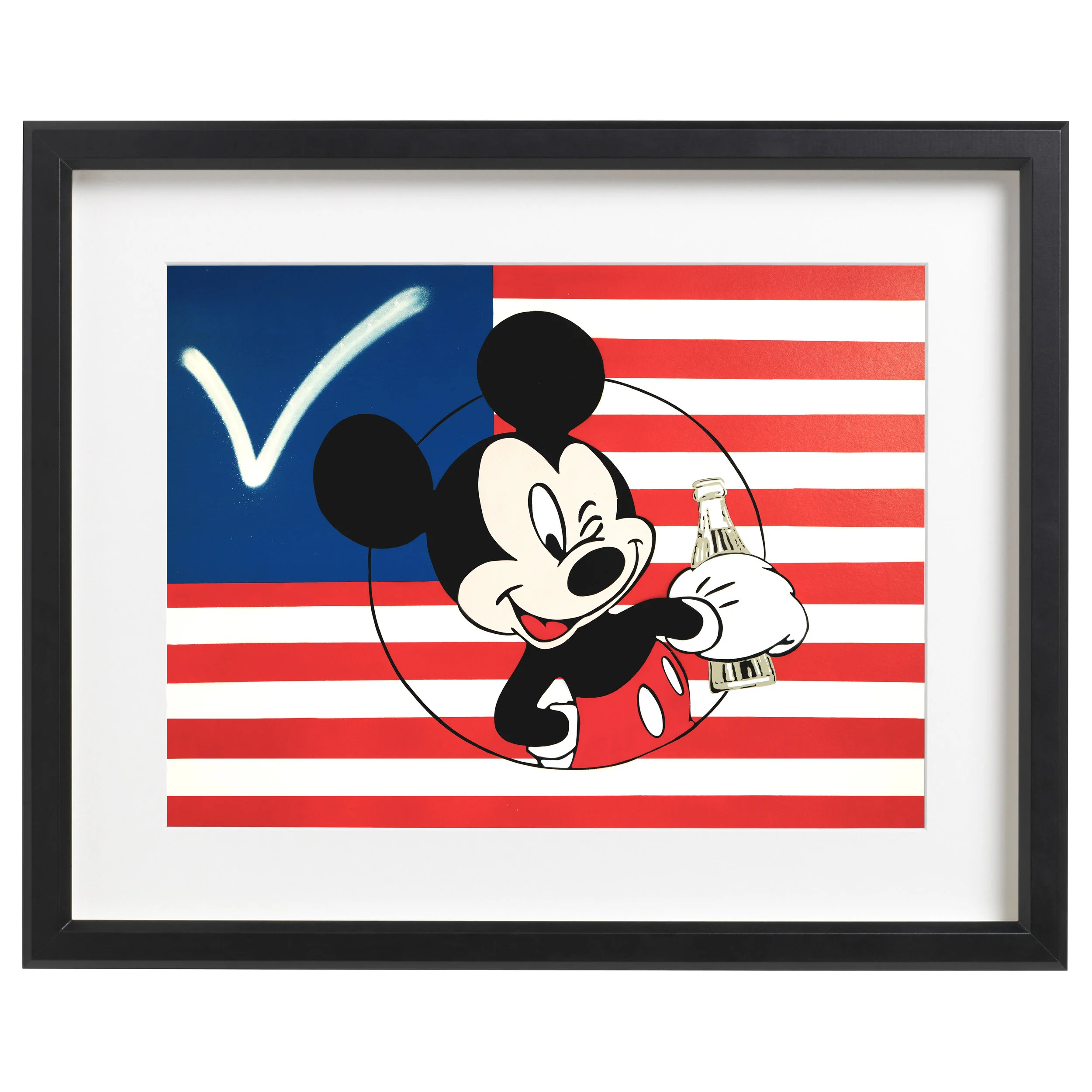 Mickey U.S Flag