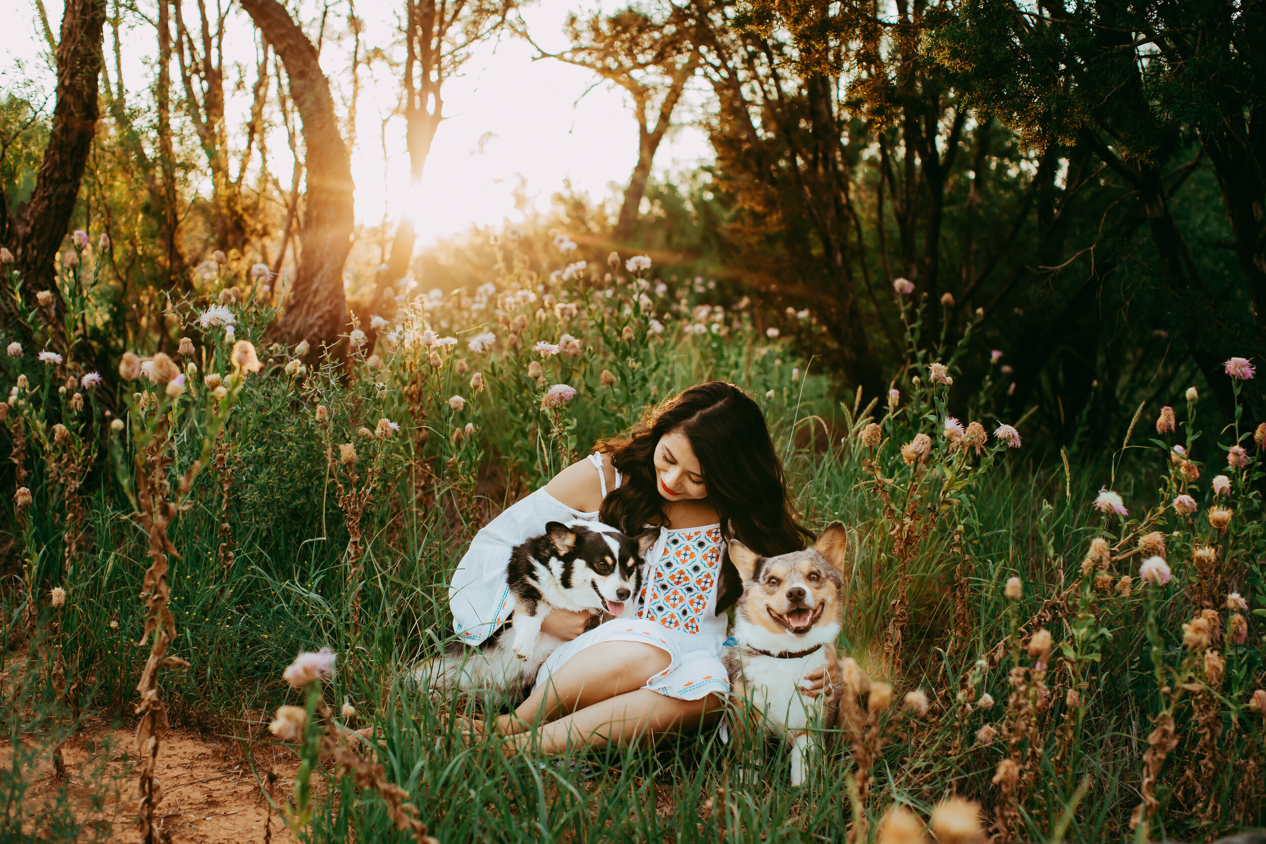 Unposed photo with gorgeous girl and her furry family members. #tealawardphotography #texasphotographer #amarillophotography #amarillophotographer #lifestylephotography #emotionalphotography #photoshoot #family #puppylove #purejoy #puppyphotos #lifestyleinteraction