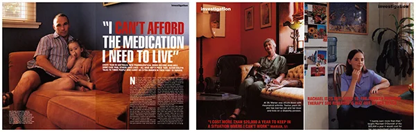 Marie Claire "Reportage"