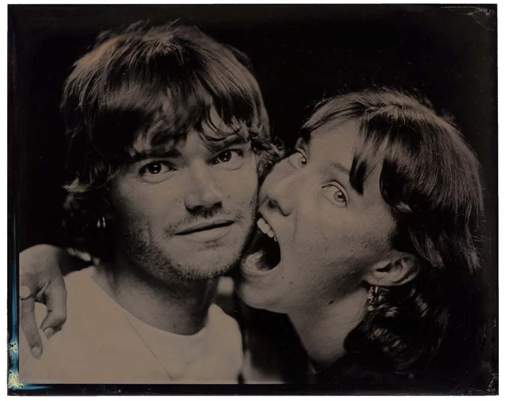   Louis &amp; Anna  /  5×4 Tintype  