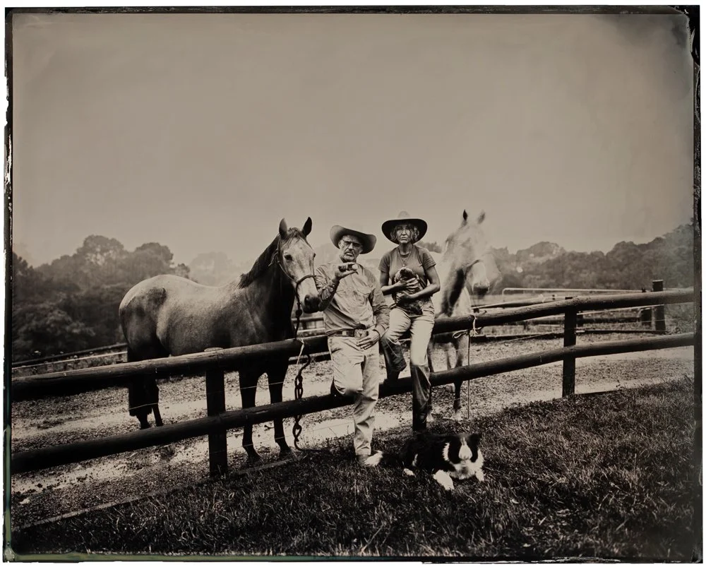   Farmlife  / 10 × 8 Tintype 
