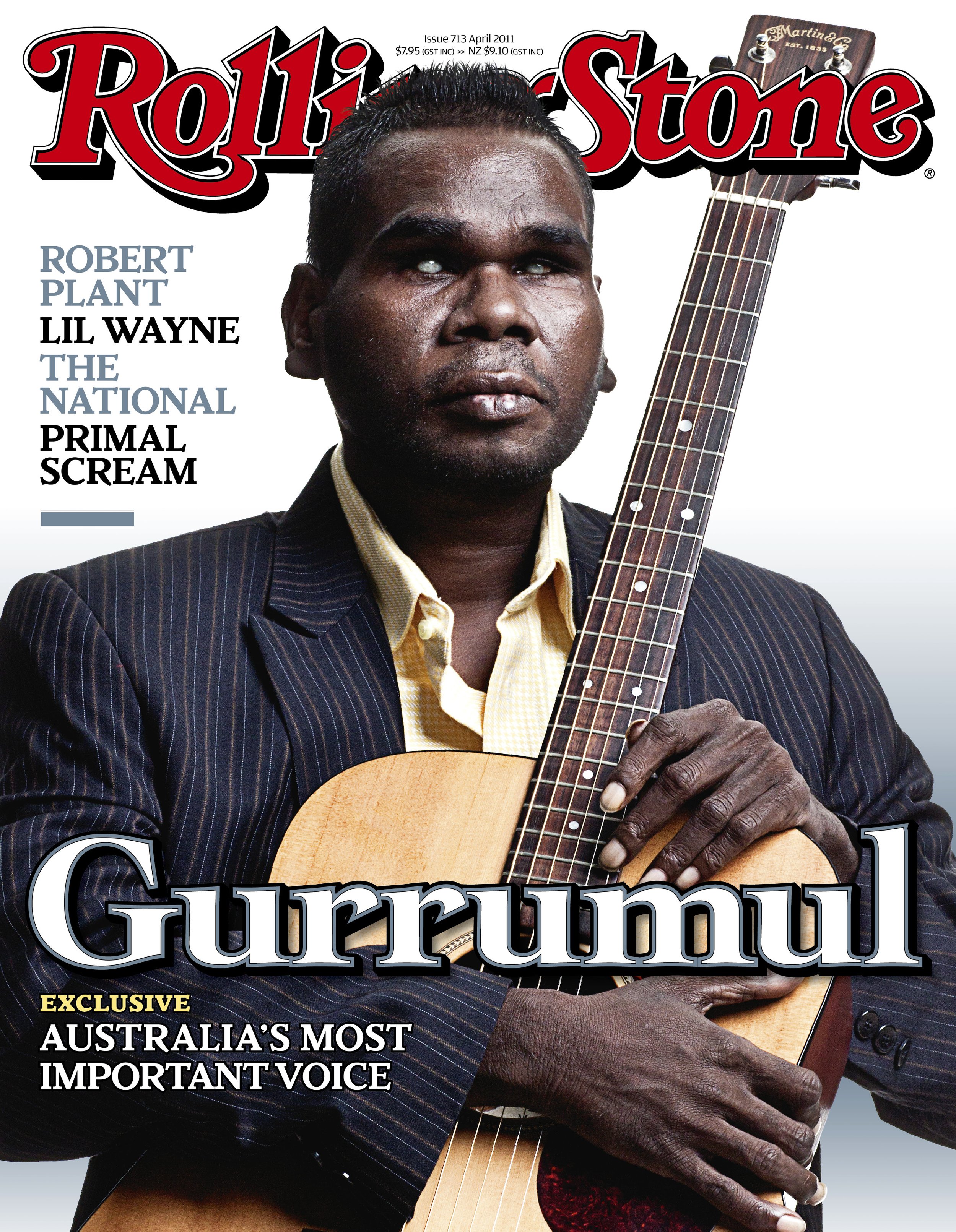  Client:  Rolling Stone  / Gurrumul 