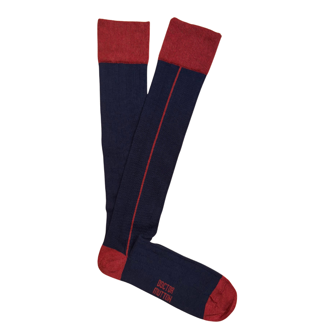 Mutton Coral Red socks