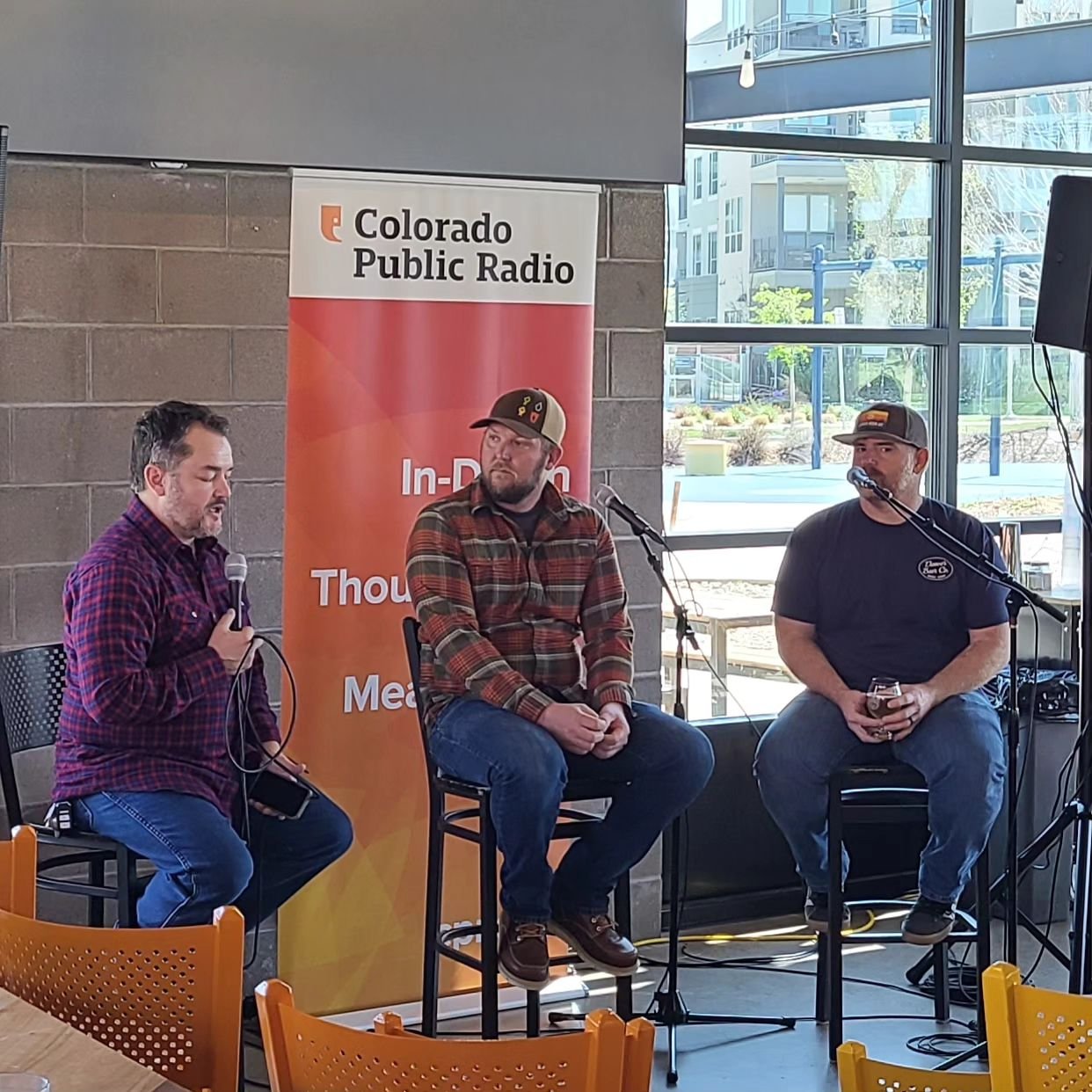 🌏🚜🌾Earth Day is every day for us here at Olander Farms and Root Shoot! 

🎤 We kicked off the week with an informative panel with our pals @newscpr and @denverbeerco discussing water efficiency, regenerative farming, and how the beer industry can 